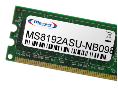 Memory Solution MS8192ASU-NB098 geheugenmodule 8 GB (MS8192ASU-NB098) thumbnail