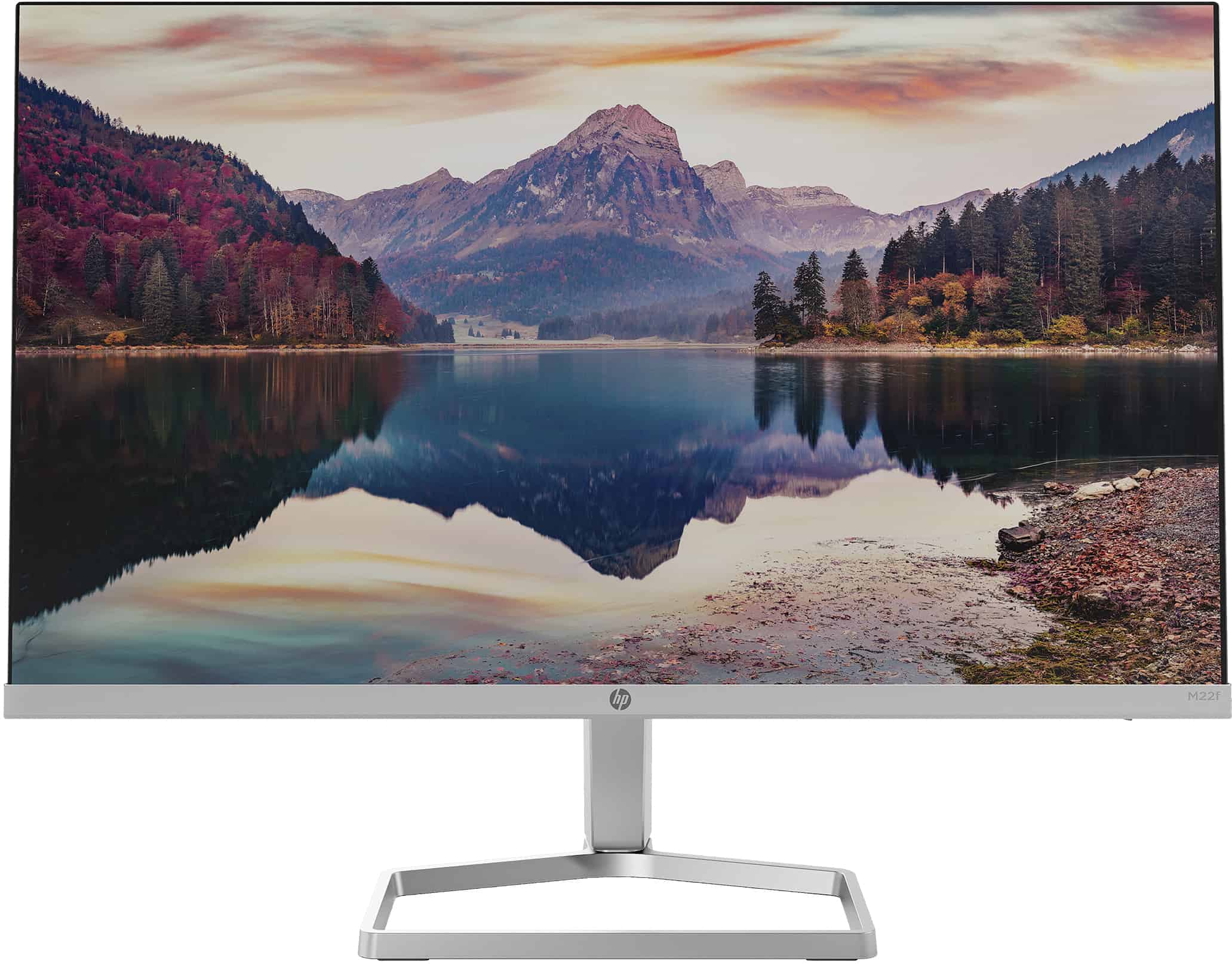 HP M22f 54,6 cm (21.5) 1920 x 1080 Pixels Full HD LCD Zwart, Zilver (2D9J9AA#ABB) thumbnail