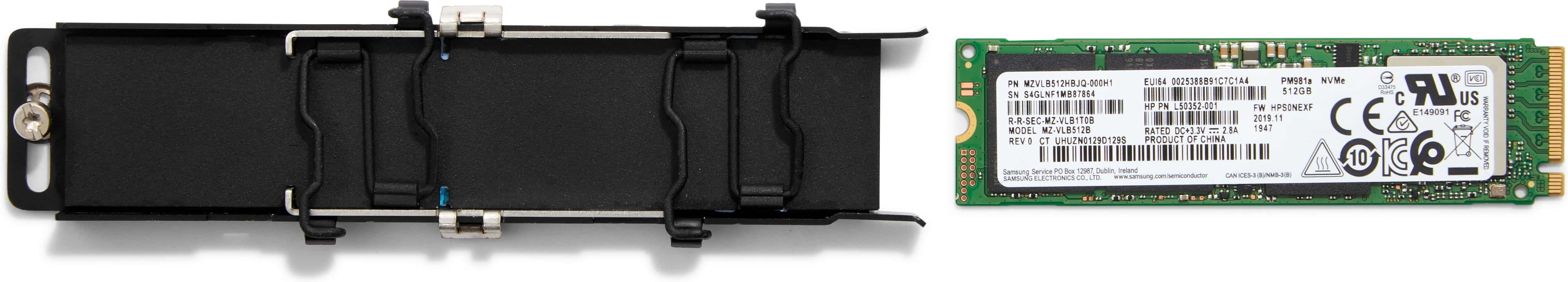 HP Z Turbo 512GB TLC 4R Kit SSD (2E3R1AA) thumbnail