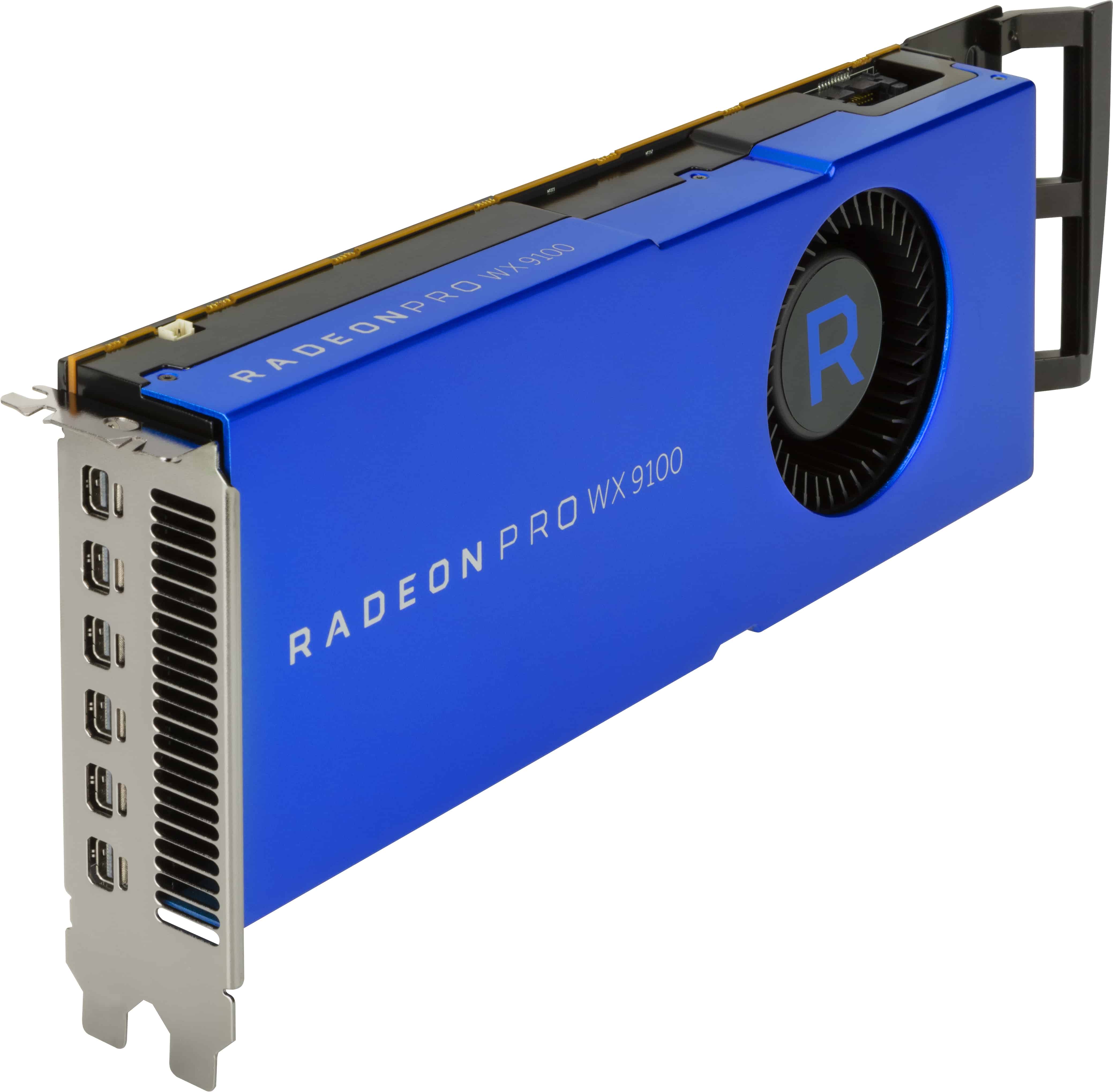 HP 2TF01AA videokaart AMD Radeon Pro WX 9100 16 GB Hoge bandbreedtegeheugen 2 (HBM2) (2TF01AA) thumbnail