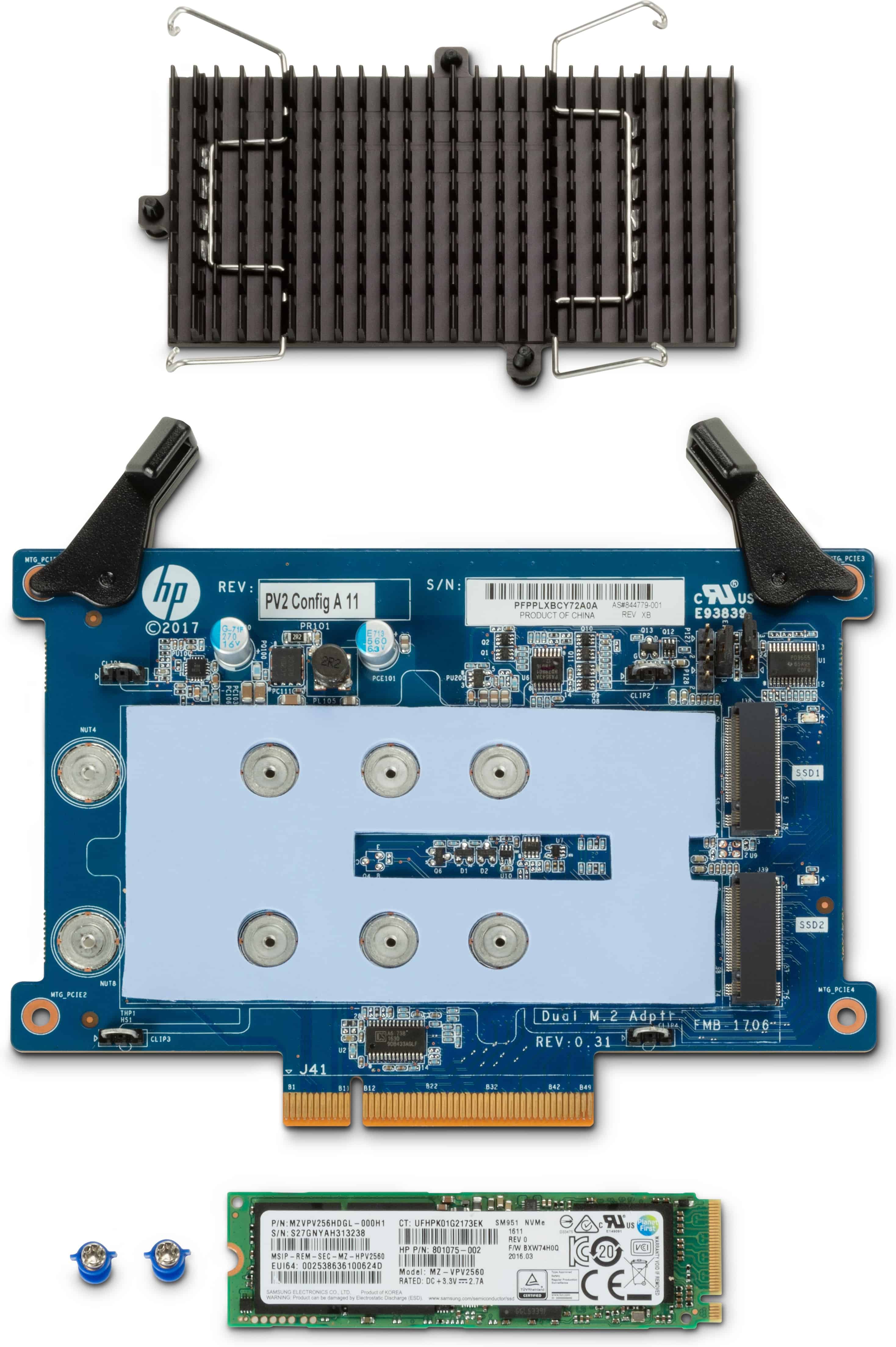 HP Z Turbo Drive 2000 GB PCI Express 3.0 TLC (3KP40AA) thumbnail
