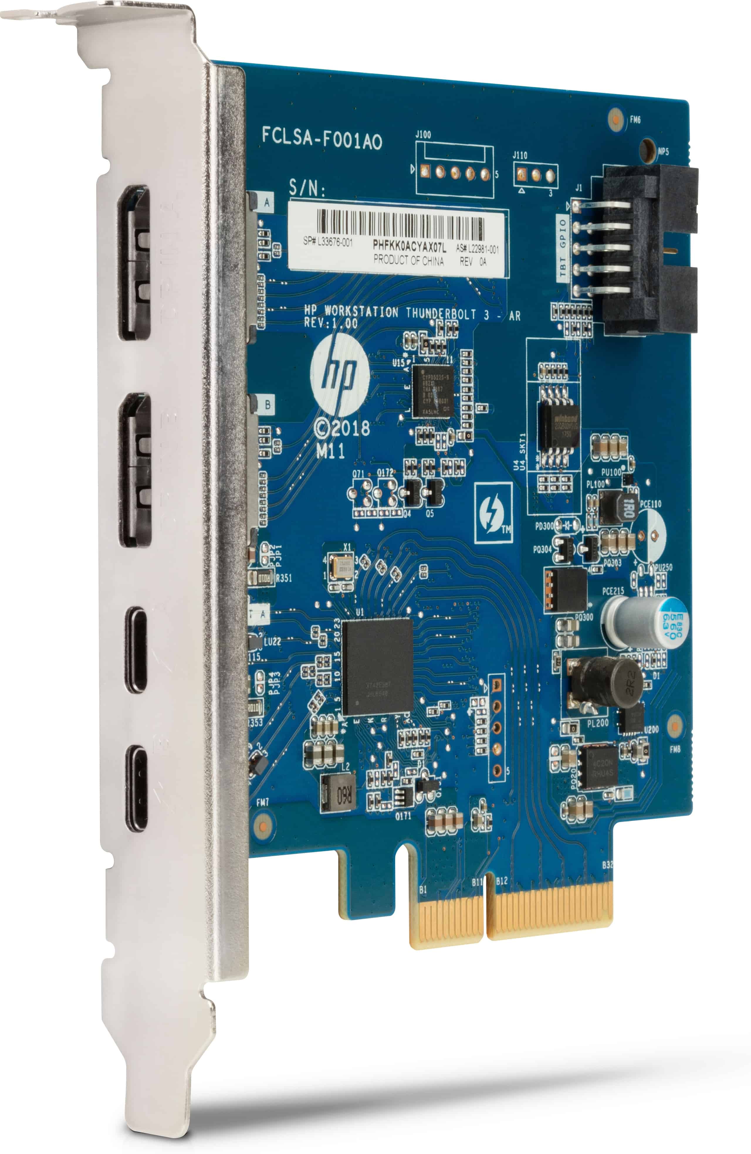 HP 3UU05AA interfacekaart/-adapter Intern DisplayPort, Thunderbolt 3 (3UU05AA) thumbnail