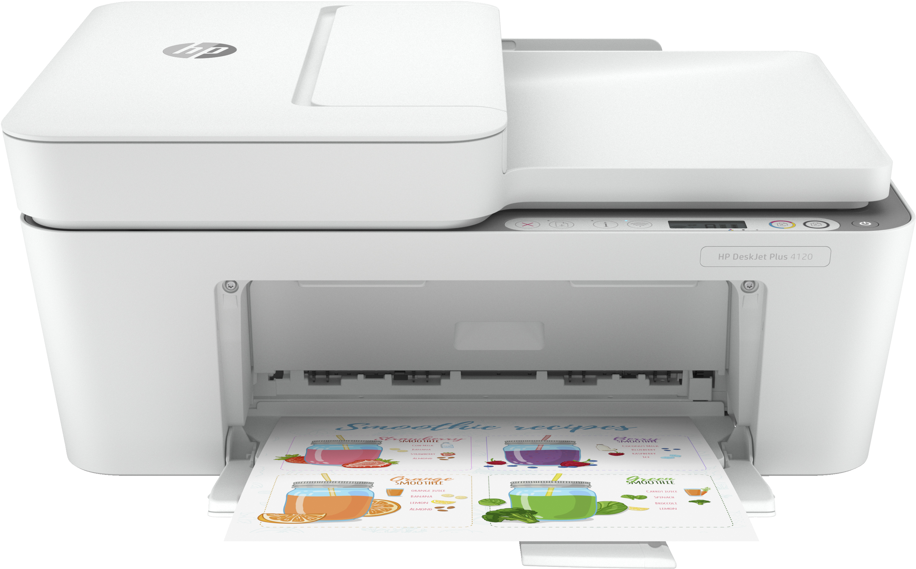 HP DeskJet Plus 4120 Draadloos All-in-One Kleur Printer, Instant Ink; Kopieerapparaat, scanner (3XV14B#629) thumbnail