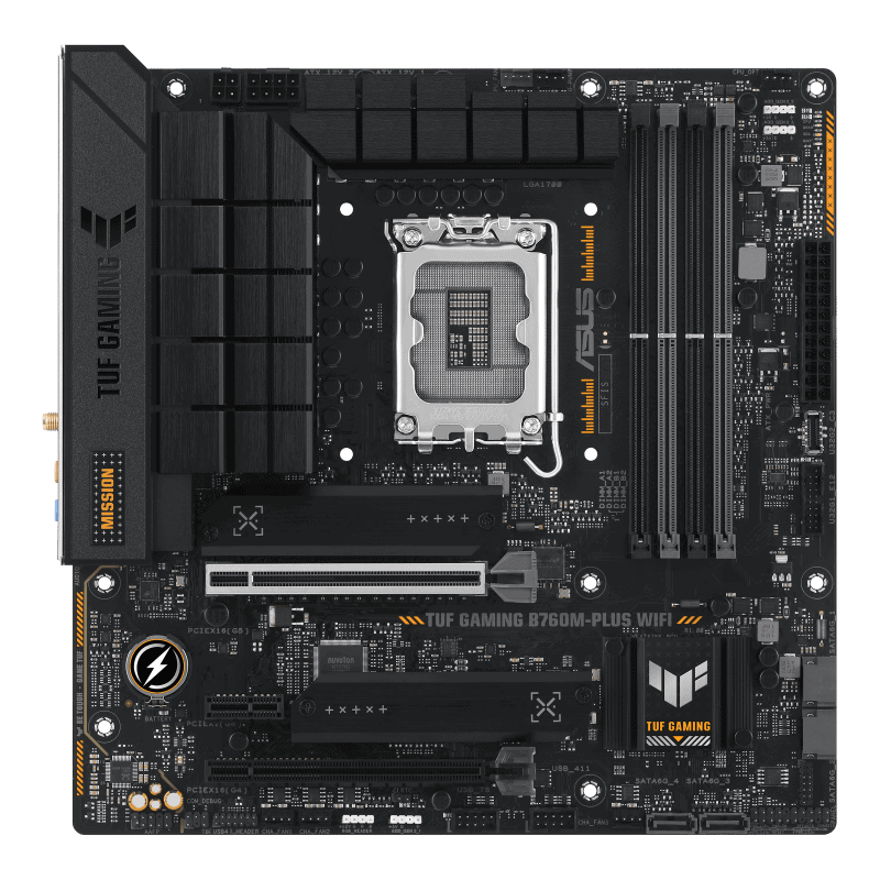 ASUS TUF GAMING B760M-PLUS WIFI II MB (90MB1HE0-M0EAY0) thumbnail
