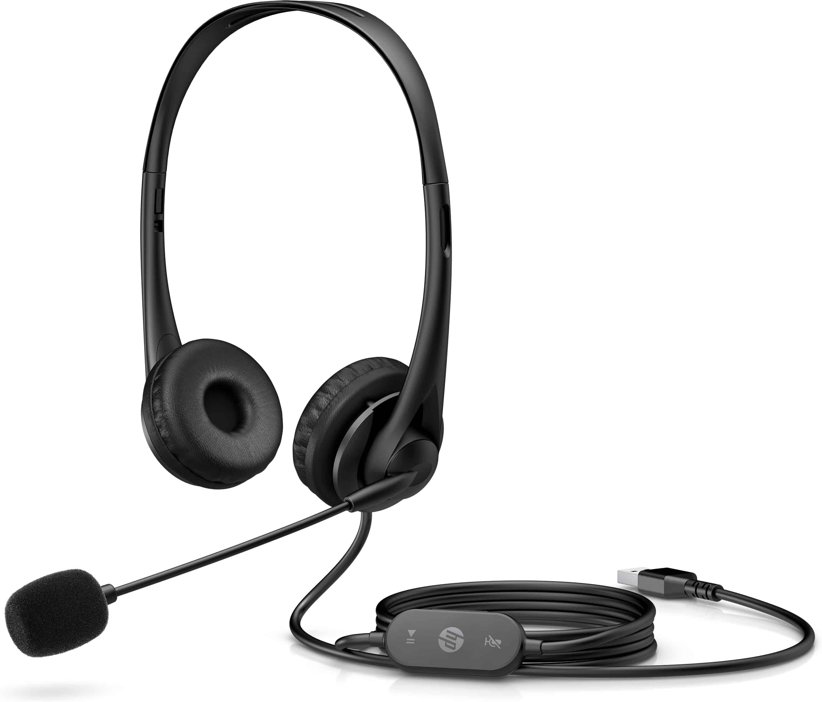 HP stereo USB-headset G2 (428H5AA#ABB) thumbnail