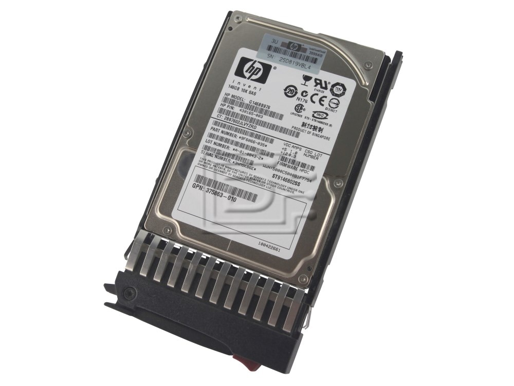 HP Harddisk 146GB 3G-SAS Hot Plug 10k 2.5 SFF (431958-B21) thumbnail