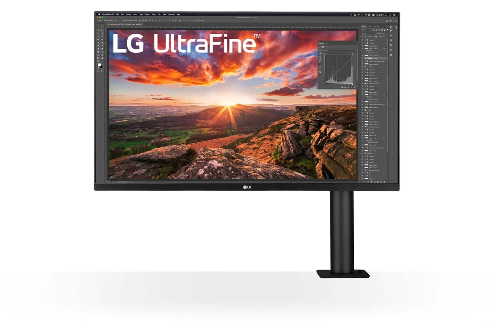 LG 32UN880P-B computer monitor 81,3 cm (32) 3840 x 2160 Pixels 4K Ultra HD Zwart (32UN880P-B.AEU) thumbnail