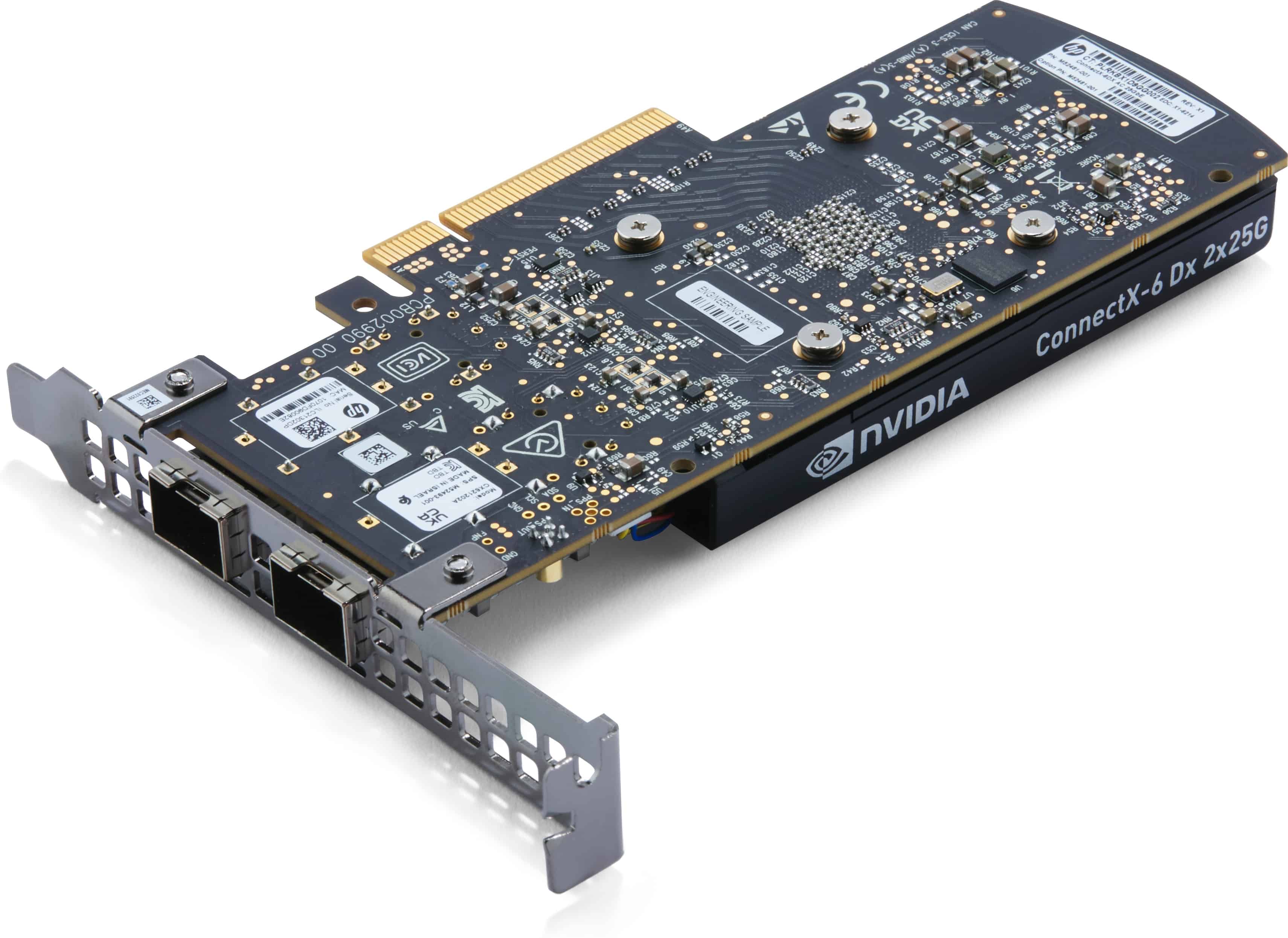HP NVIDIA Mellanox ConnectX-6 LX twee-poorts 25 GbE SFP28 NIC (436M8AA) thumbnail