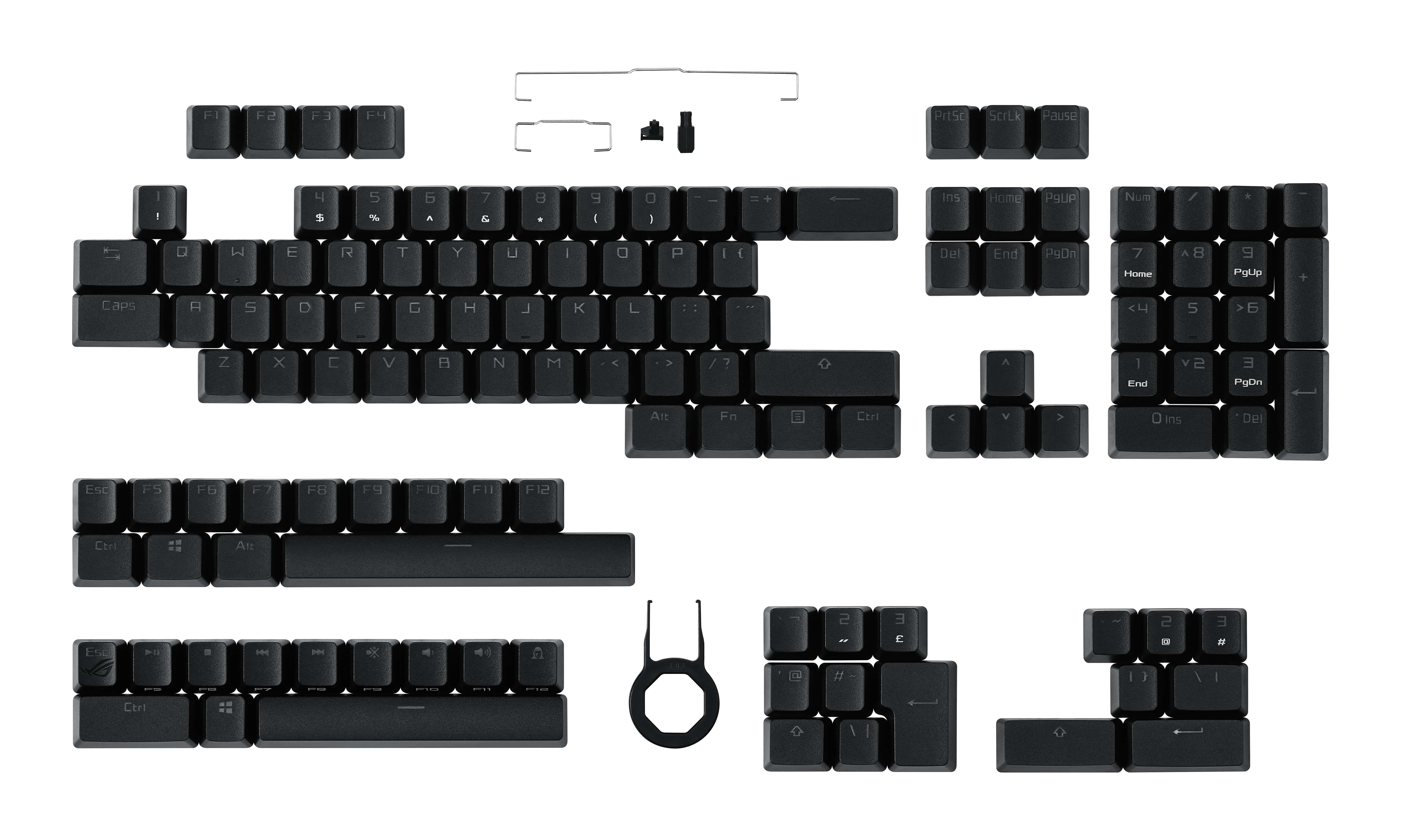 ASUS ROG PBT Keycap Set (AC03) Toetsenbordkapje (90MP0280-BAUA00) thumbnail
