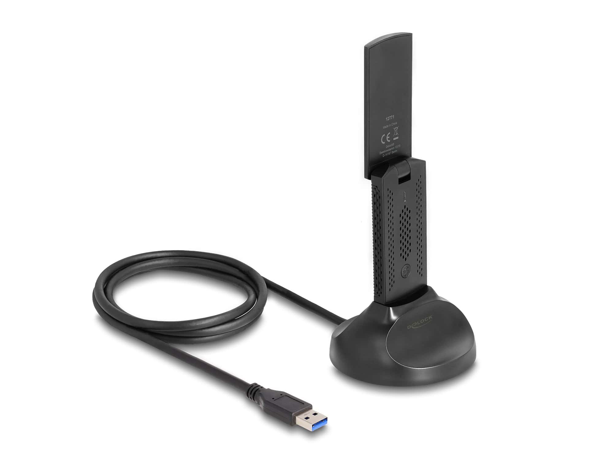 DeLOCK 12771 netwerkkaart WLAN 1201 Mbit/s (12771) thumbnail