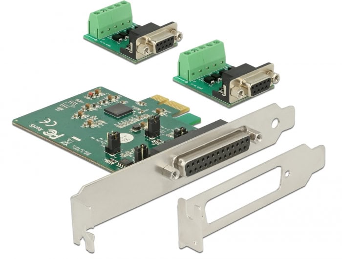 DeLOCK 65841 interfacekaart/-adapter Intern Serie (65841) thumbnail