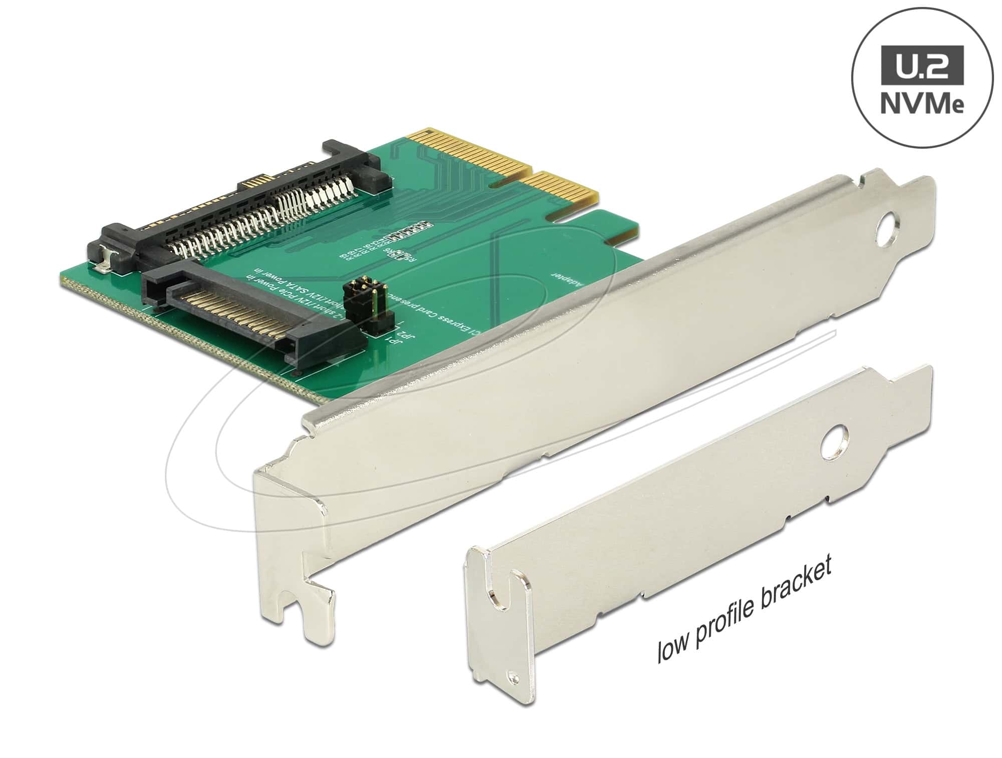 DELOCK PCI Express x4 Karte >1 x intern U.2 NVMe SFF-8639 ST (89673) thumbnail