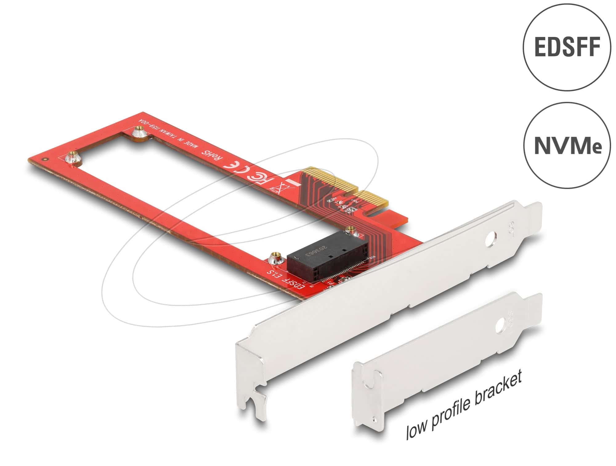 DELOCK PCI Express x4 Karte zu 1 x EDSFF E1.S Slot (90055) thumbnail