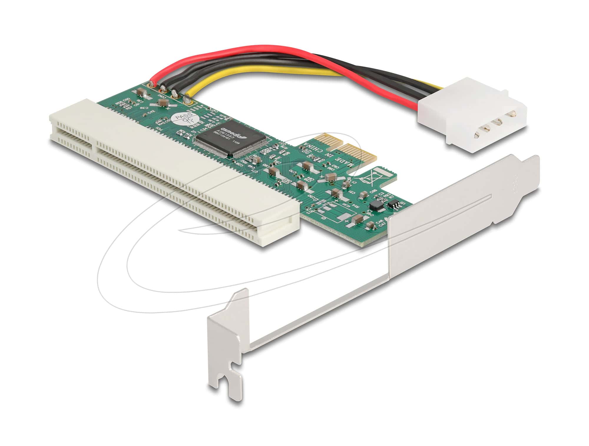 DELOCK Riser Karte PCI Express x1 zu 1 x PCI 32 Bit (90062) thumbnail