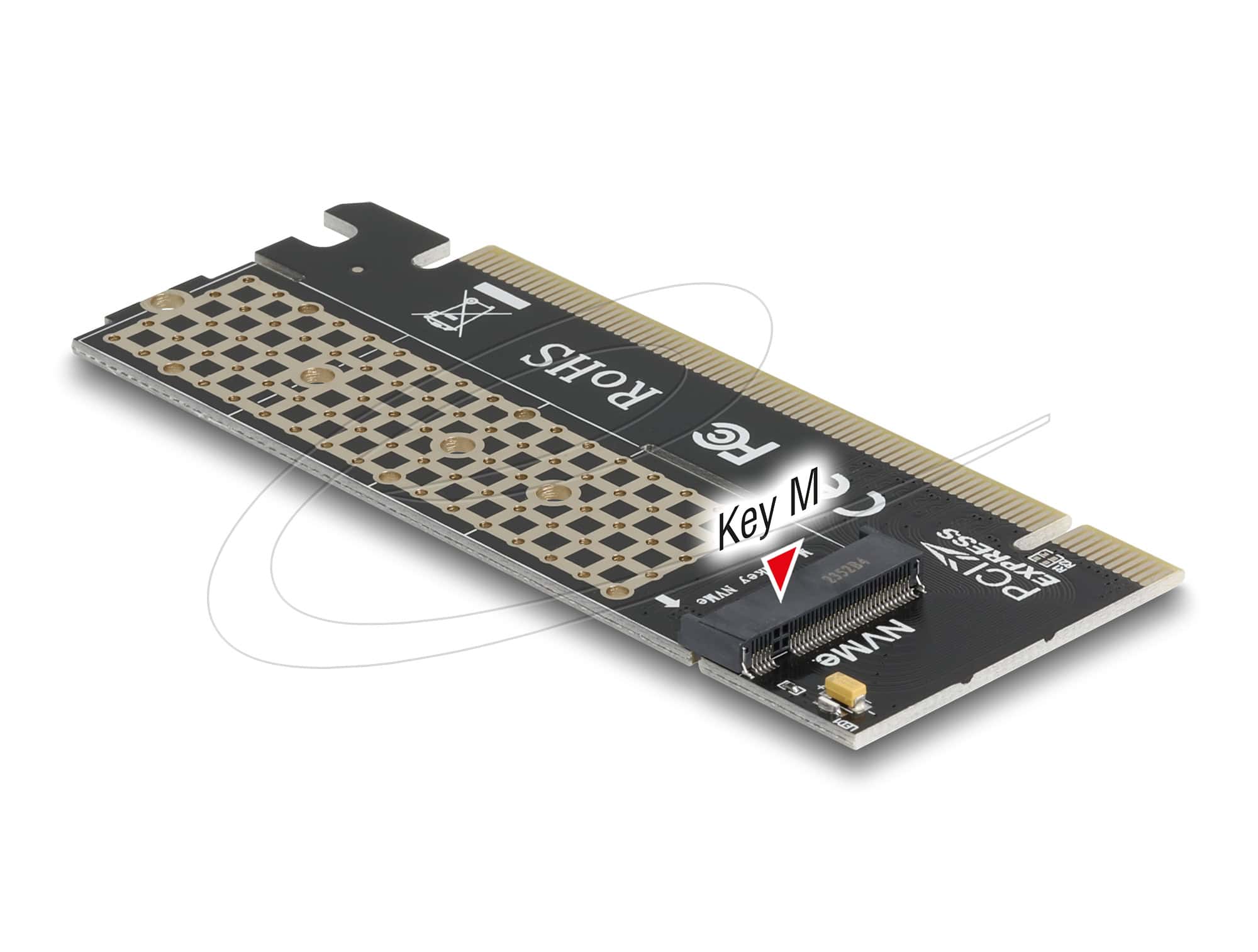 DELOCK PCI Express x16 Karte zu 1 x NVMe M.2 Key M (90300) thumbnail