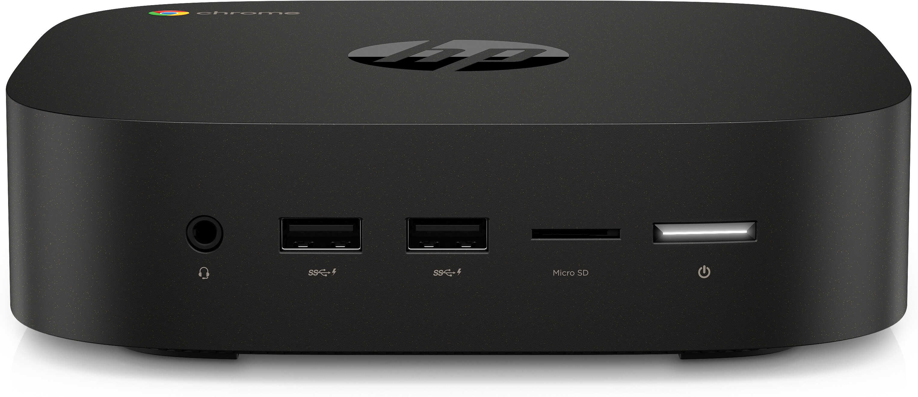 HP Chromebox G2 Intel® Core™ i7 i7-8650U 16 GB DDR4-SDRAM 64 GB SSD ChromeOS Mini PC Zwart (4LW49-60004) thumbnail