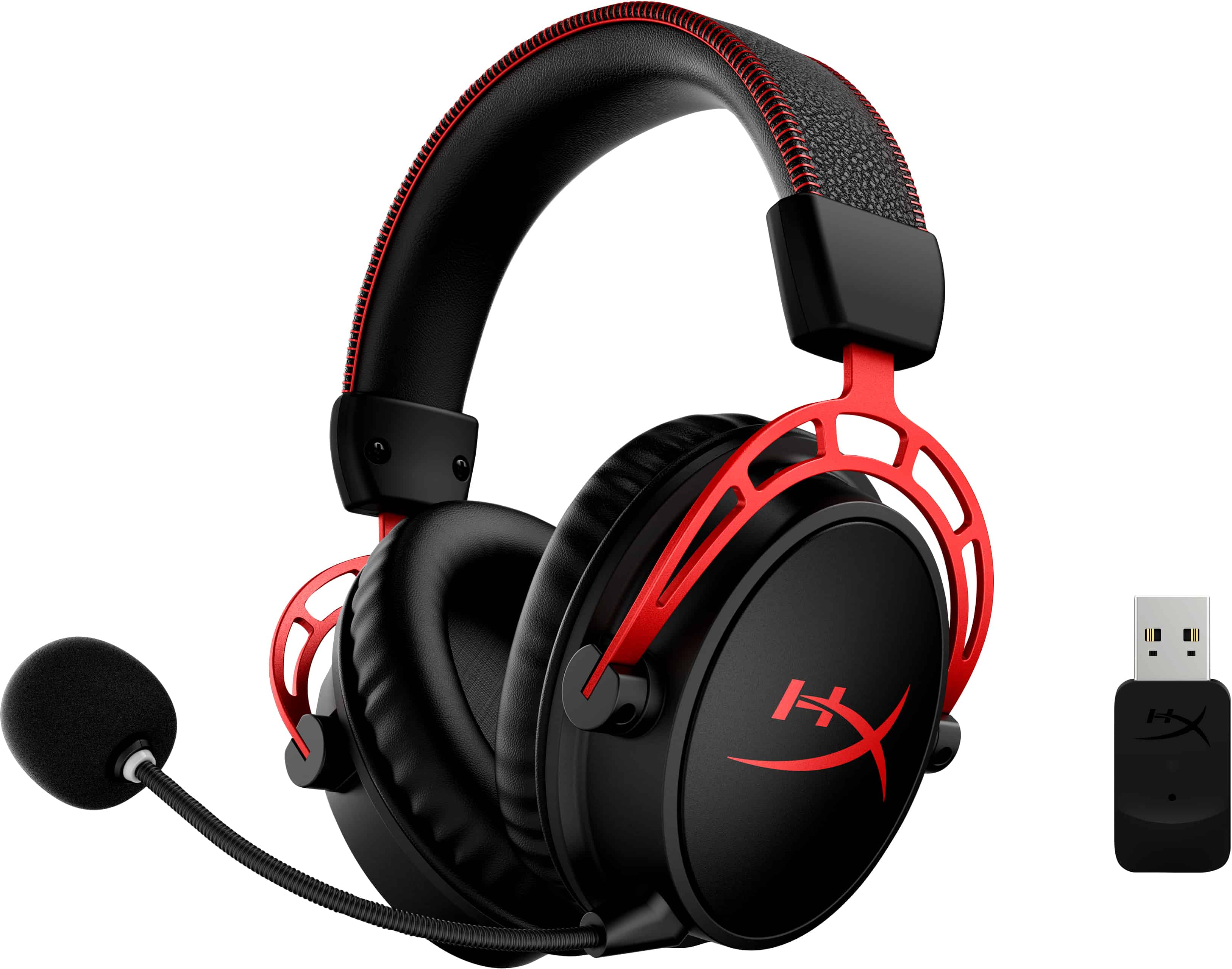 HyperX Cloud Alpha - Wireless Gaming Headset (zwart-rood) (4P5D4AA) thumbnail