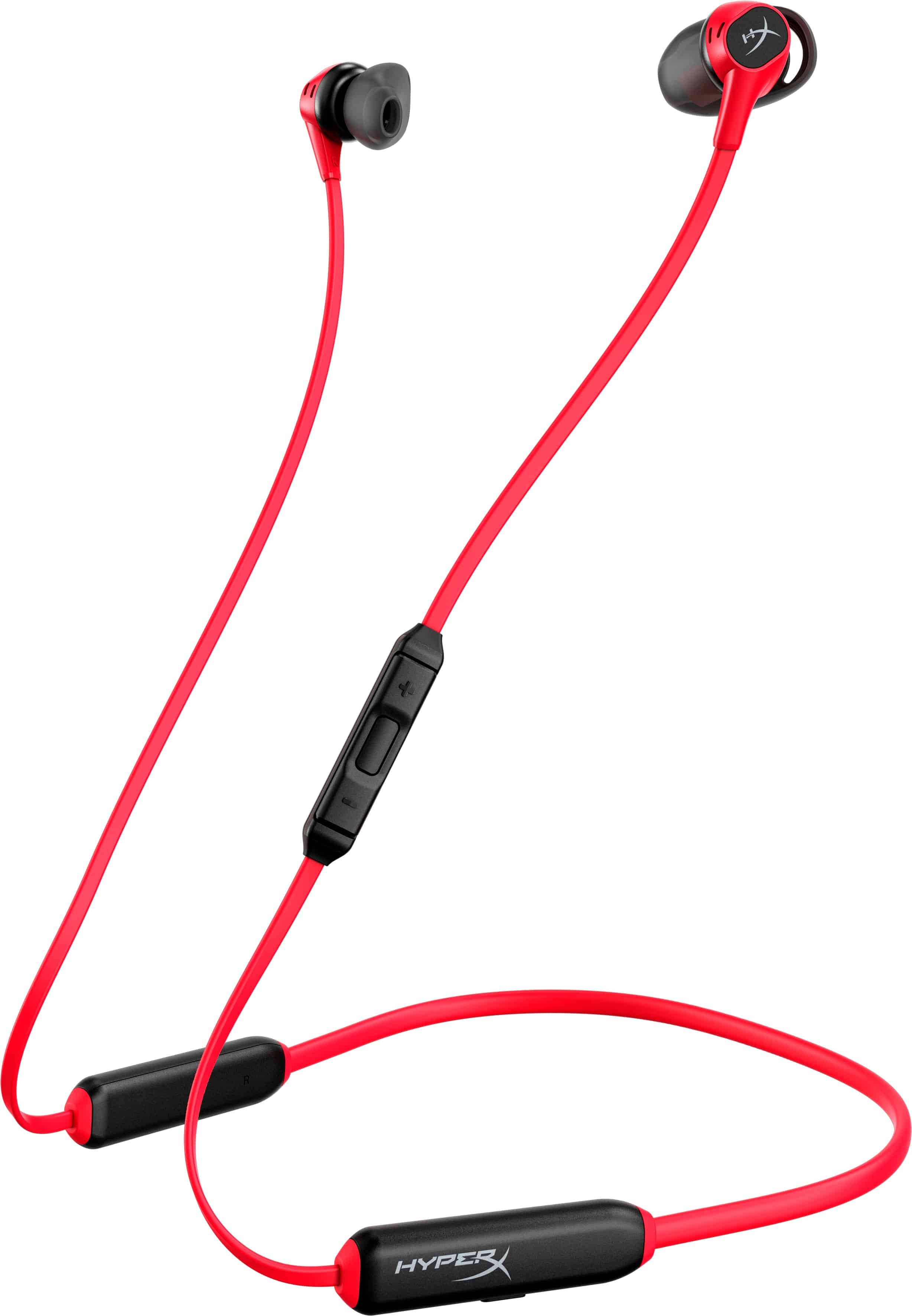 HyperX Cloud-dopjes draadloze hoofdtelefoon (rood-zwart) (4P5H7AA) thumbnail