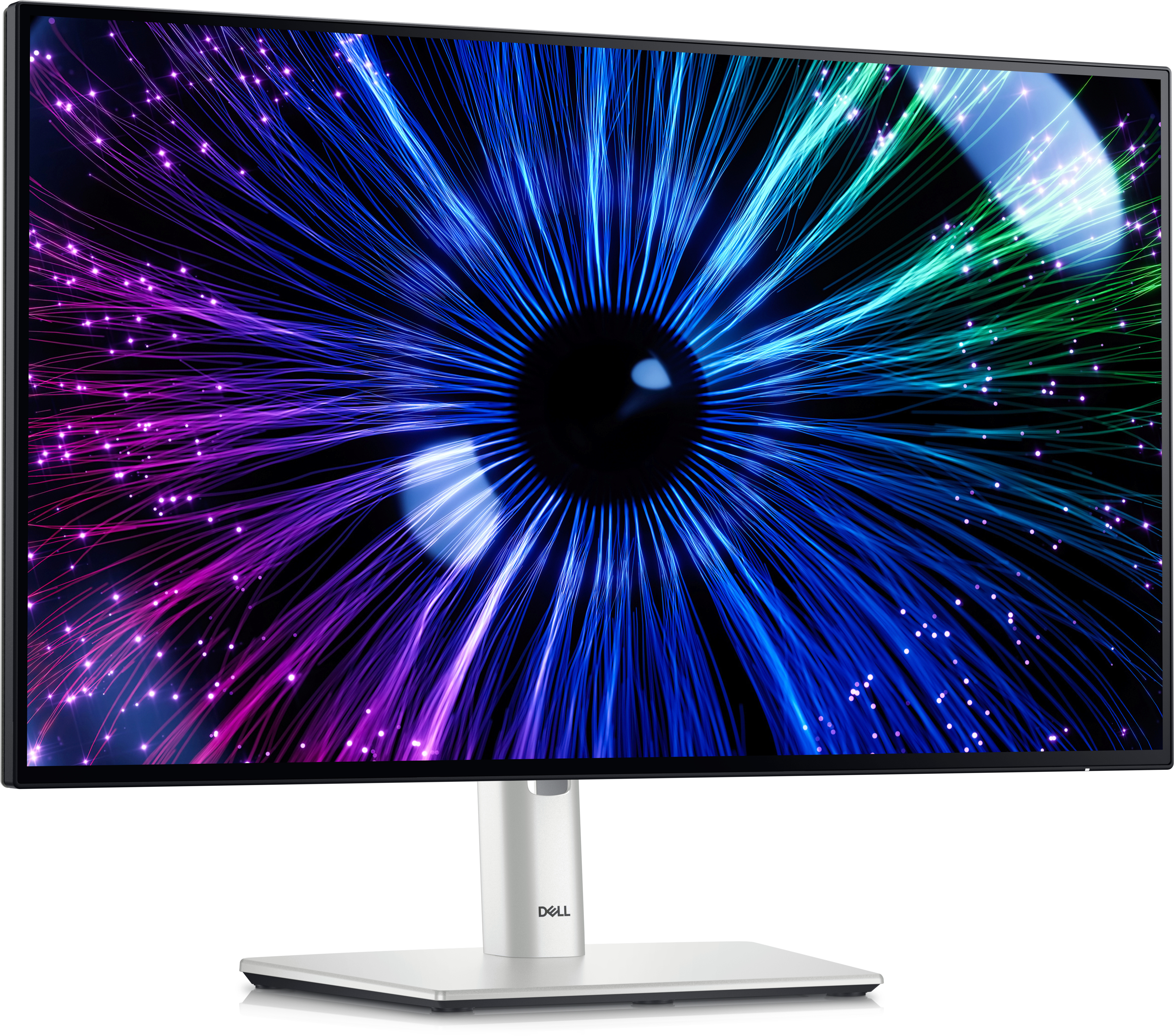 DELL UltraSharp U2424HE computer monitor 60,5 cm (23.8") 1920 x 1080 Pixels Full HD LCD Zwart, Zilver (210-BKJF) thumbnail