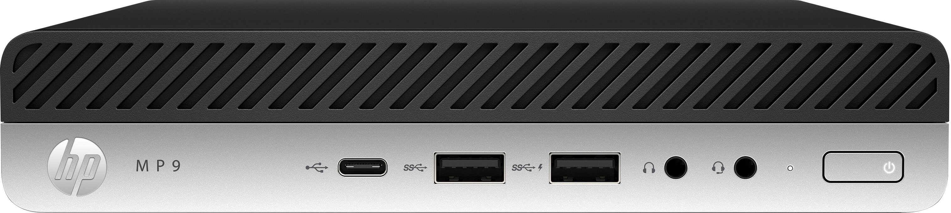 HP MP9 G4 i5-8500T 2,1 GHz Zwart, Zilver (4VZ83EA#ABH) thumbnail