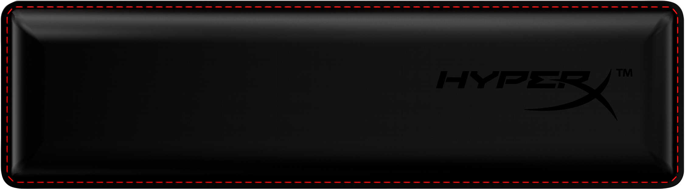 HyperX Wrist Rest - Toetsenbord - Compact 60% 65% (4Z7X0AA) thumbnail