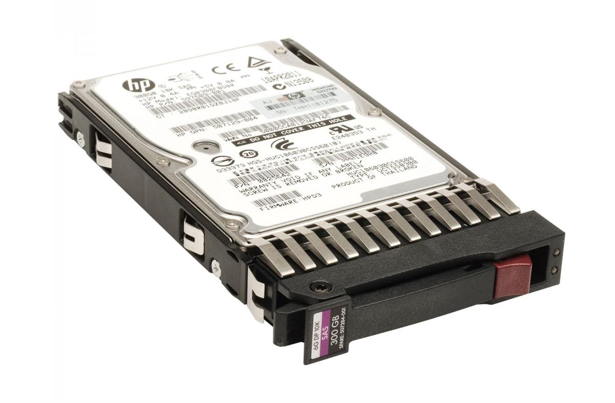 HP Harddisk 300GB hot-swap SAS 10K 2,5 inch (507284-001) thumbnail