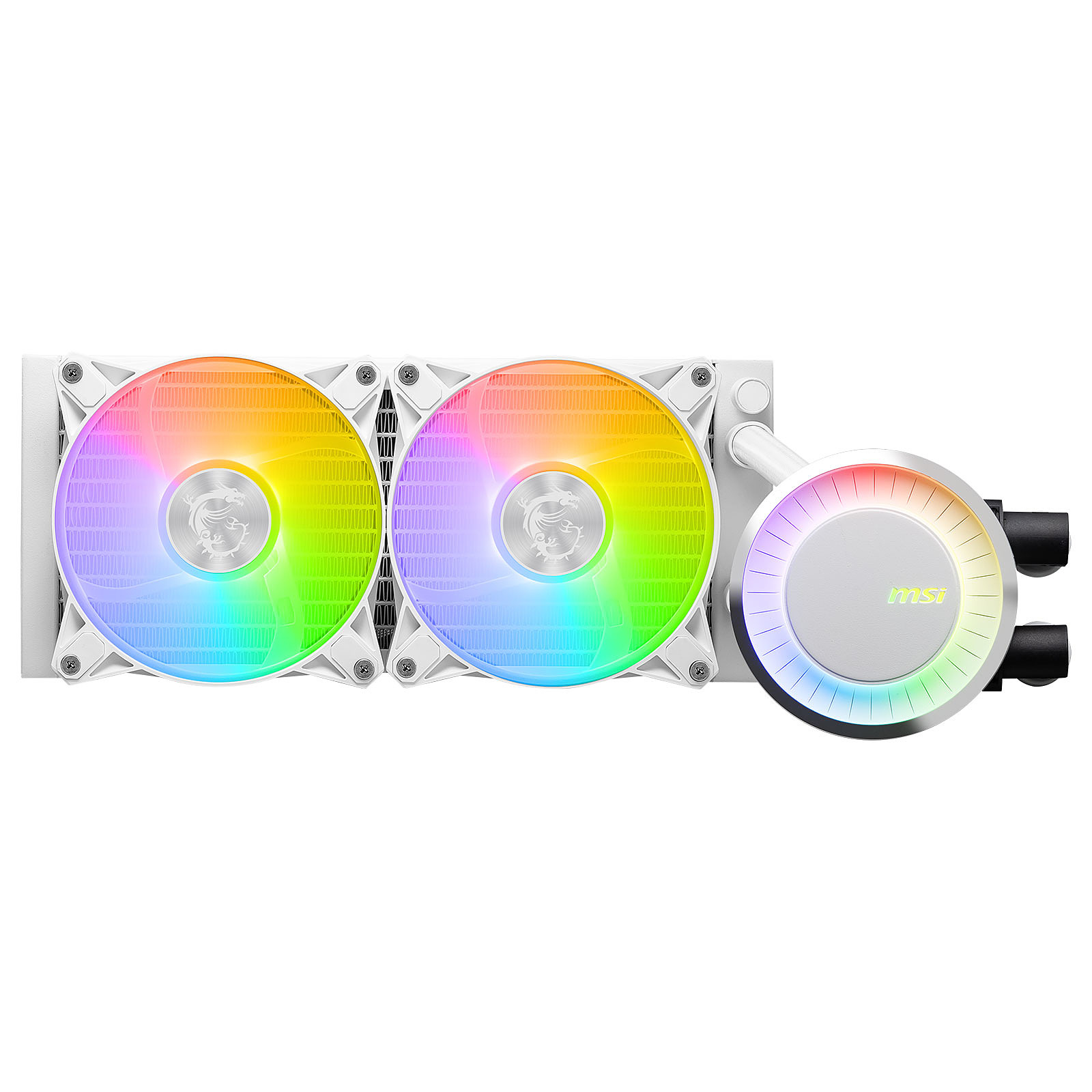 MSI MAG CORELIQUID E240 WHITE koelsysteem voor computers Moederbord, Processor Kit voor vloeistofkoeling 12 cm Wit (MAGCLQE240WH) thumbnail