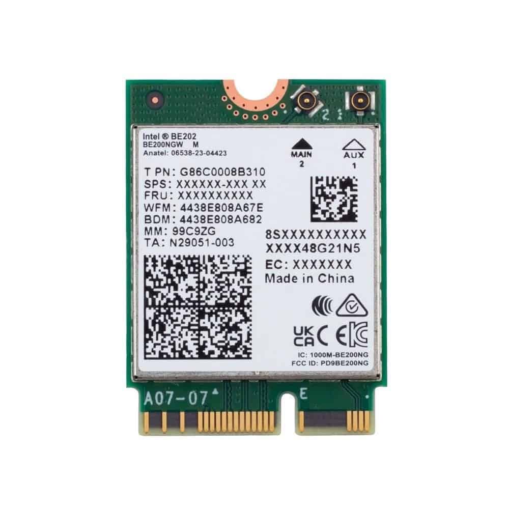 Intel Wi-Fi 7 BE202 - netværksadapter (BE202.NGWG.NV) thumbnail