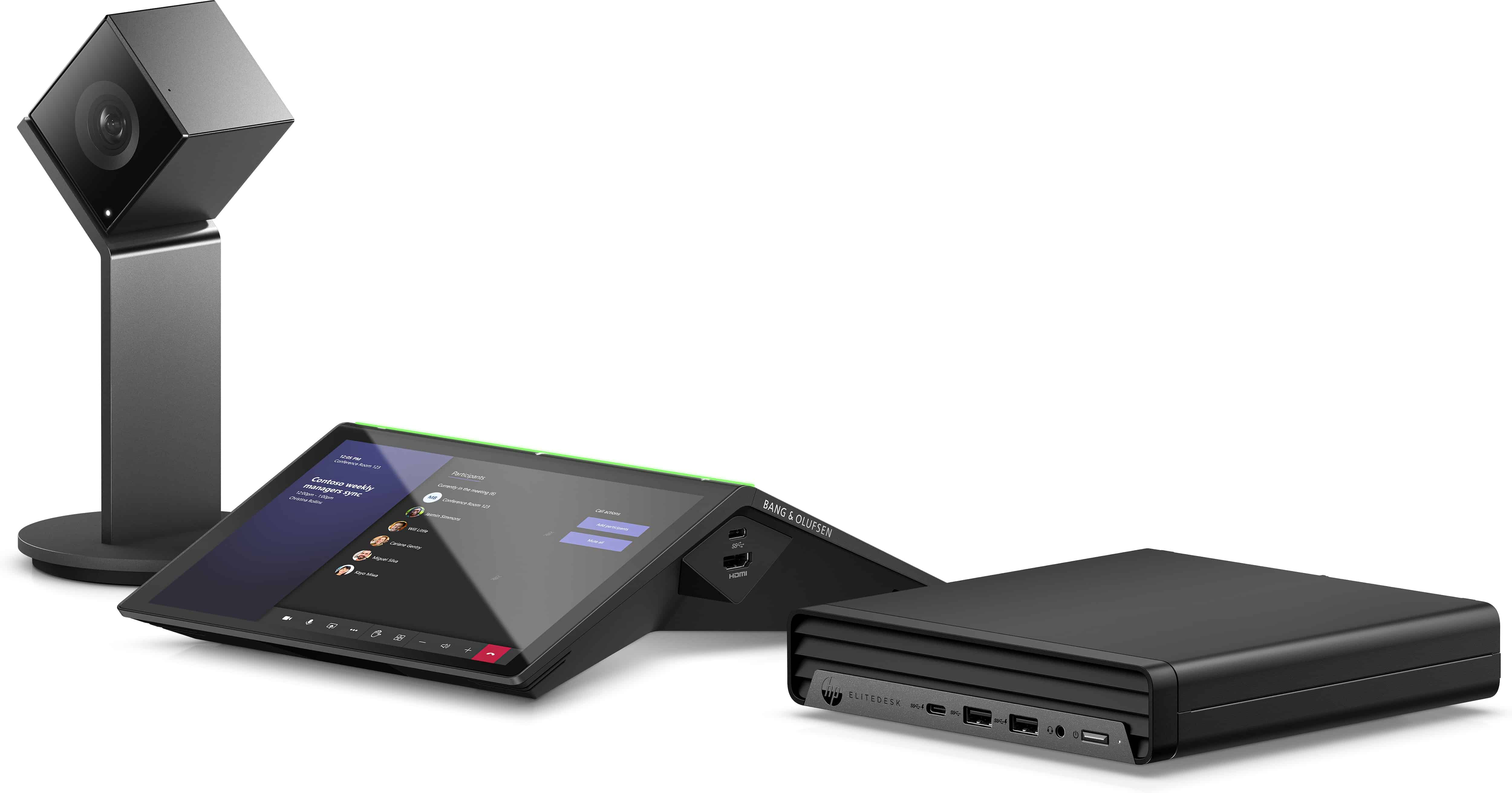 HP Presence Small Space Solution Plus AI Camera with Microsoft Teams Rooms (641U4AW#ABH) thumbnail