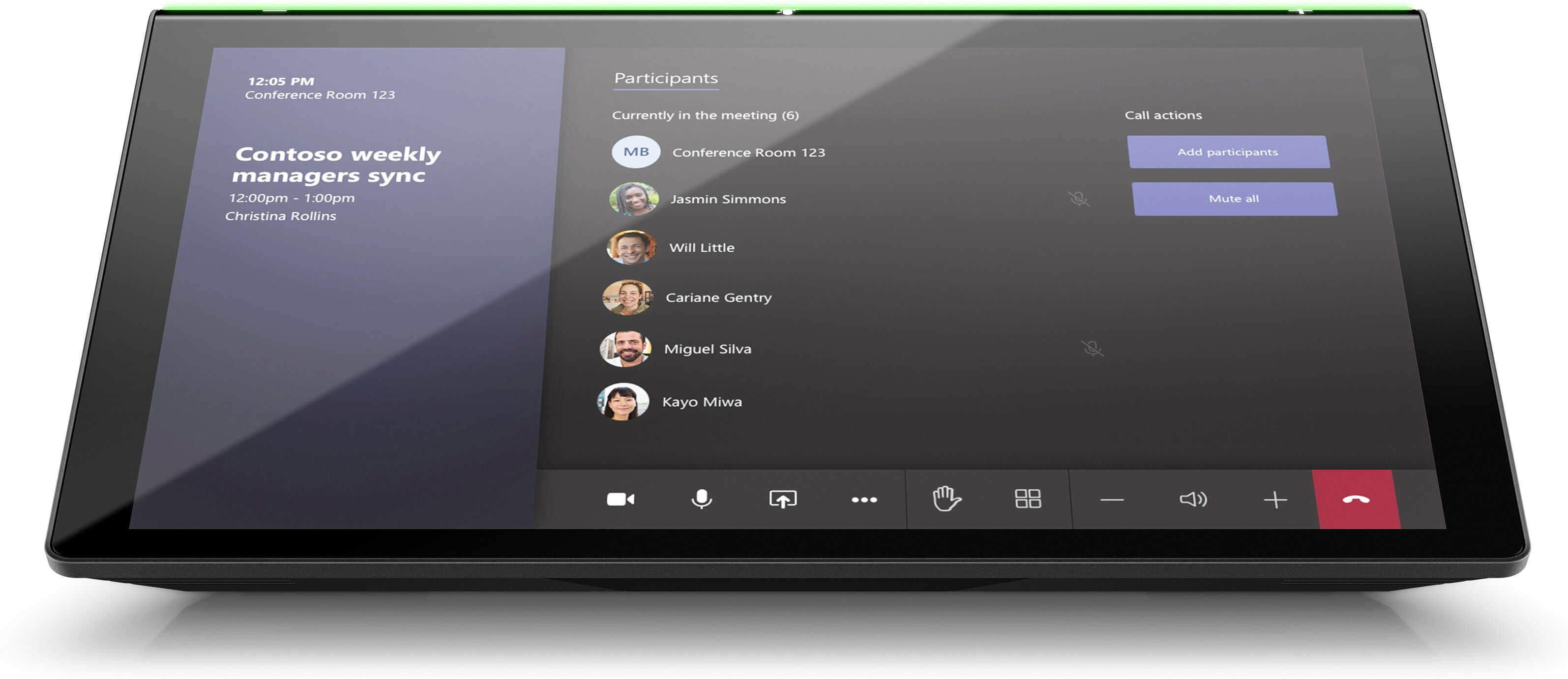 HP Presence Small Space Solution Plus AI Camera with Microsoft Teams Rooms Intel® Core™ i5 i5-10500T 8 GB DDR4-SDRAM 256 GB SSD Windows 10 IoT Enterprise Desktop PC Zwart (641U4AW#ABH) thumbnail