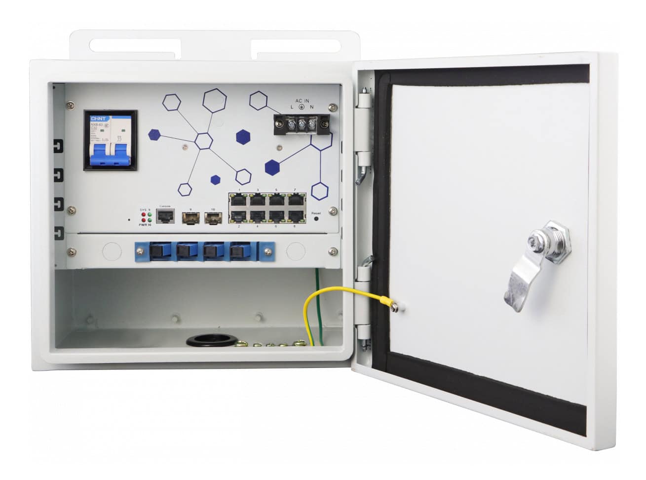 LevelOne OSW-1061 netwerk-switch Managed L2 2.5G Ethernet (100/1000/2500) Power over Ethernet (PoE) Zwart (OSW-1061) thumbnail