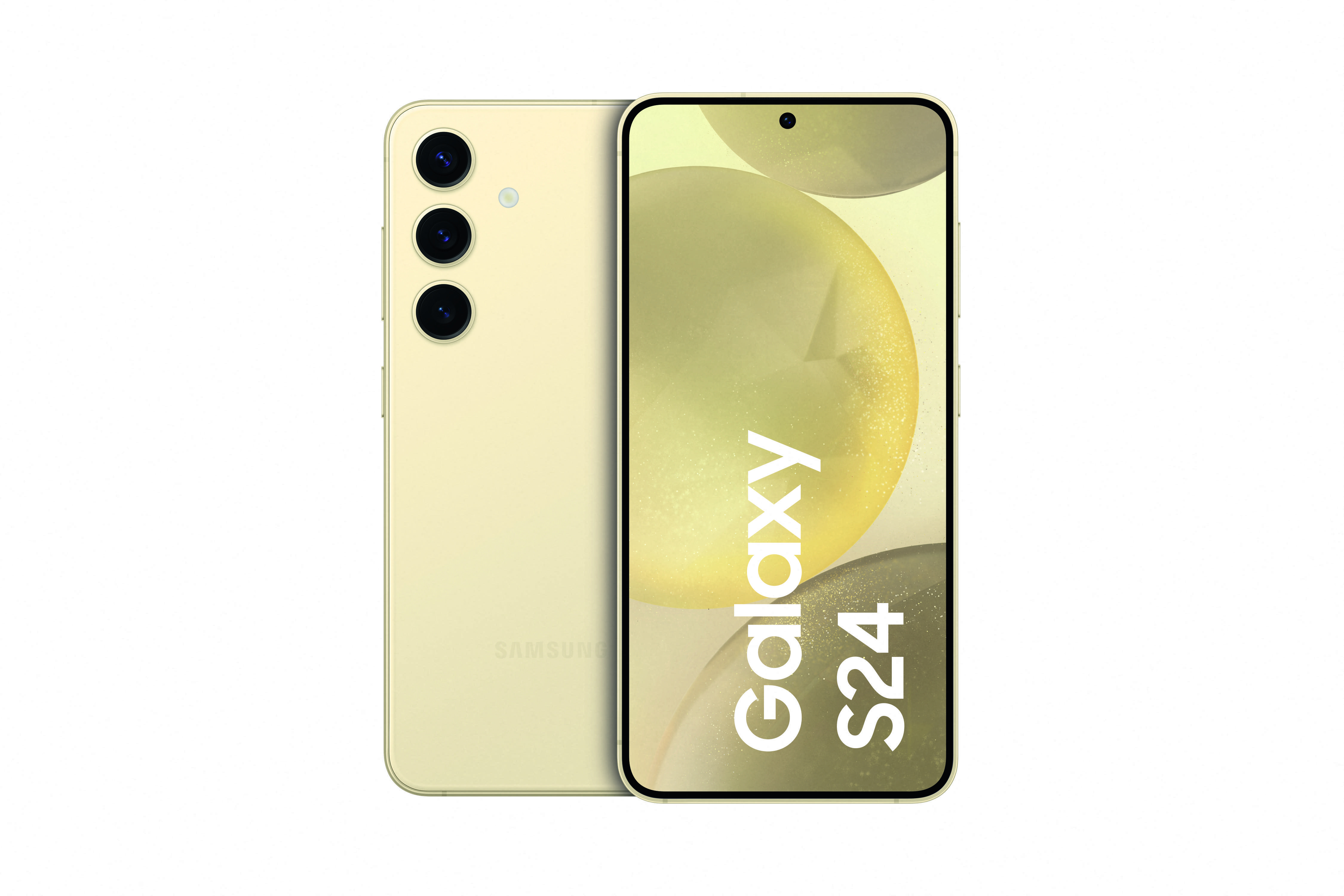 Samsung Galaxy S24 15,8 cm (6.2") Dual SIM Android 14 5G USB Type-C 8 GB 128 GB 4000 mAh Amber, Geel (SM-S921BZYDEUB) thumbnail