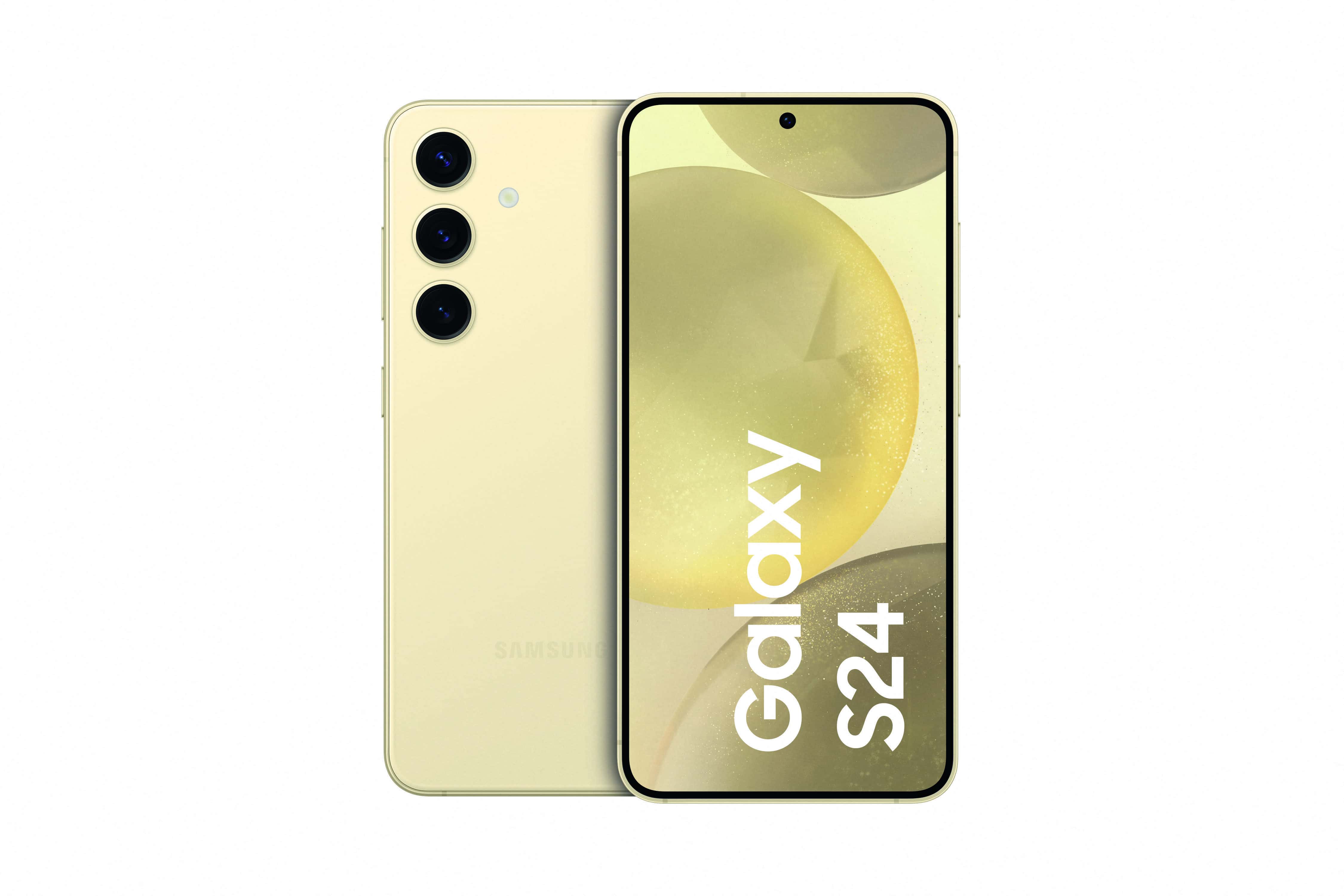 Samsung Galaxy S24 15,8 cm (6.2") Dual SIM Android 14 5G USB Type-C 8 GB 256 GB 4000 mAh Amber, Geel (SM-S921BZYGEUB) thumbnail