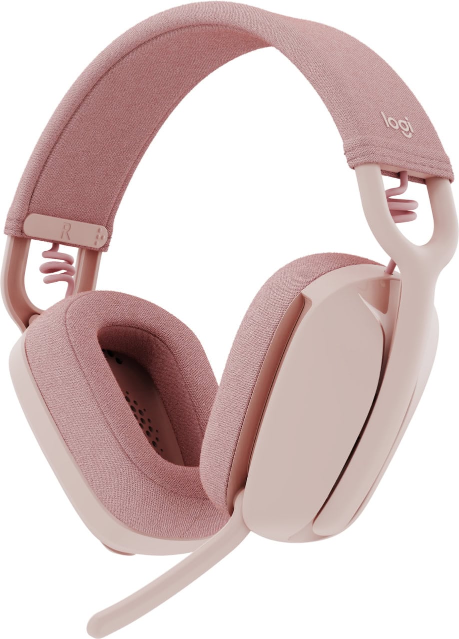 Logitech Zone Vibe Headset Draadloos Hoofdband Oproepen/muziek Bluetooth Roze (981-001176) thumbnail