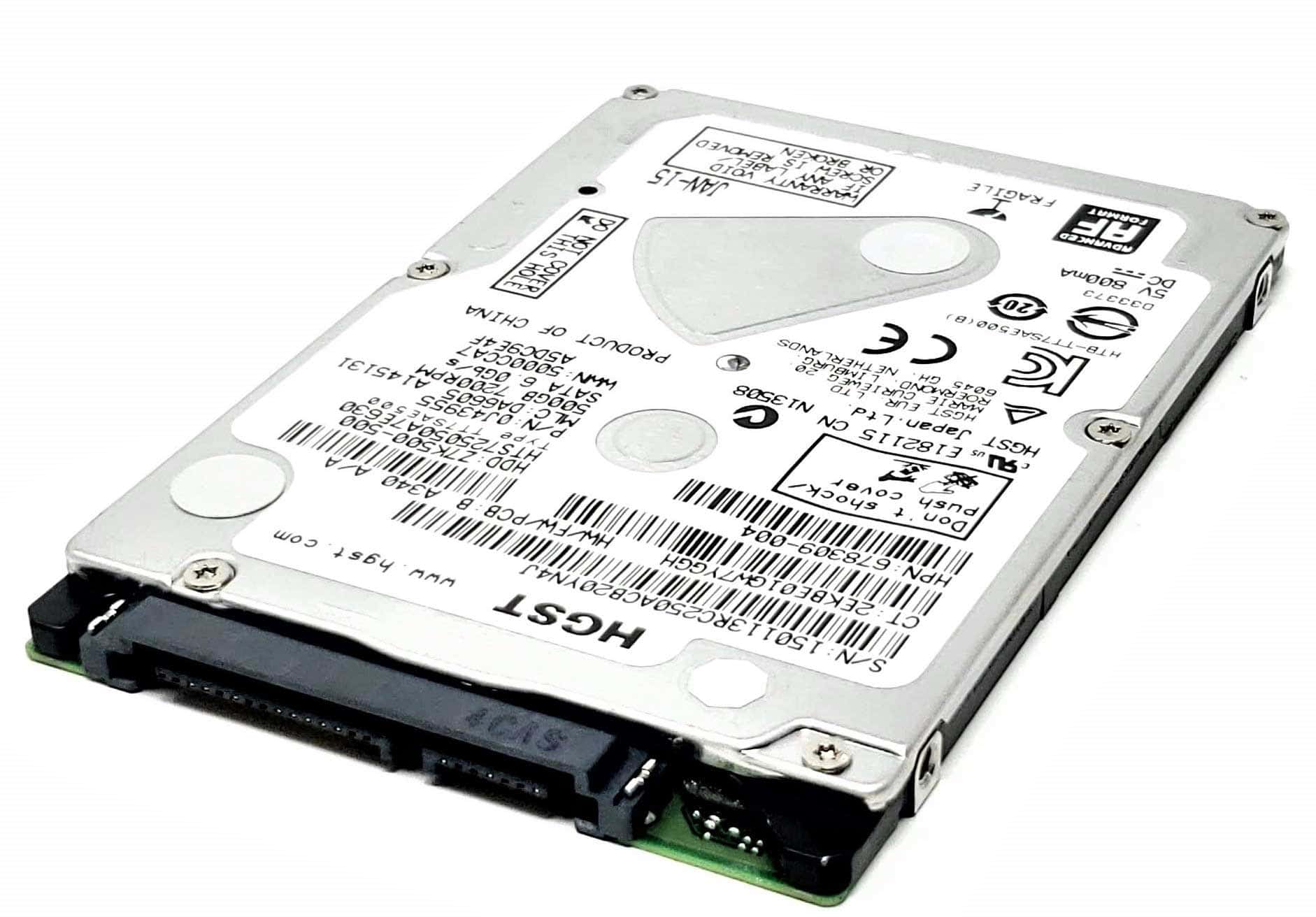 HP SPS-HDD 500GB 7.2K 2.5 EC0 512e (686217-001) thumbnail