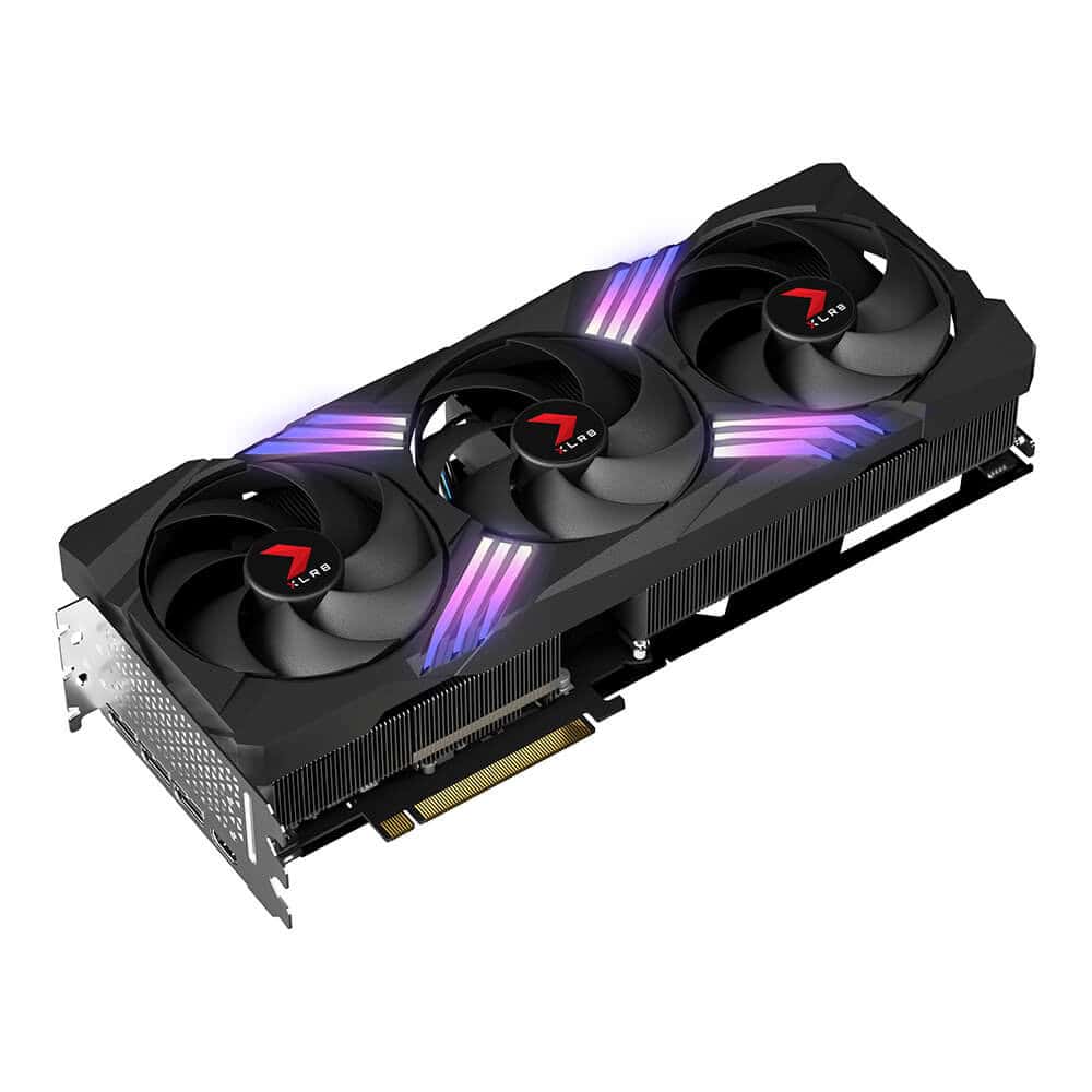 PNY GeForce RTX™ 4070 Ti SUPER 16GB OC XLR8 ARGB TF NVIDIA GeForce RTX 4070 Ti SUPER GDDR6X (VCG4070TS16TFXXPB1-O) thumbnail