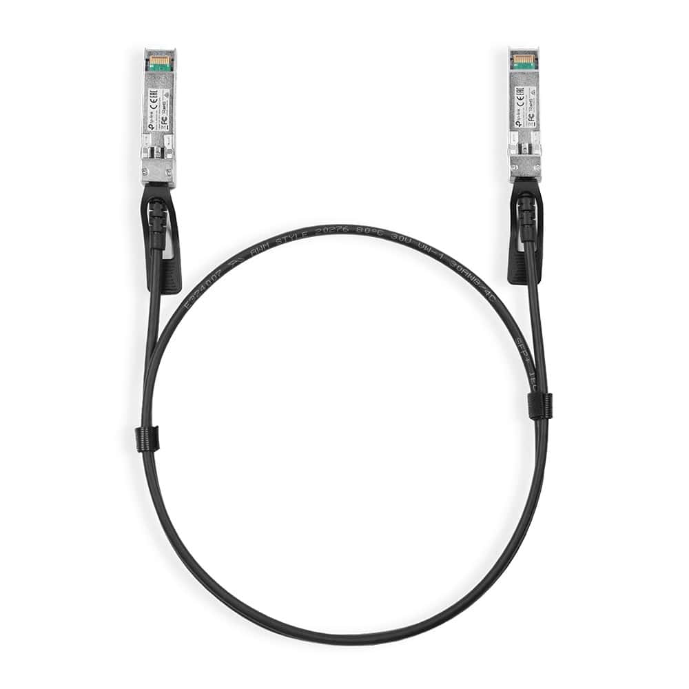 TP-Link TL-SM5220-1M Glasvezel kabel SFP+ DAC Zwart (SM5220-1M) thumbnail