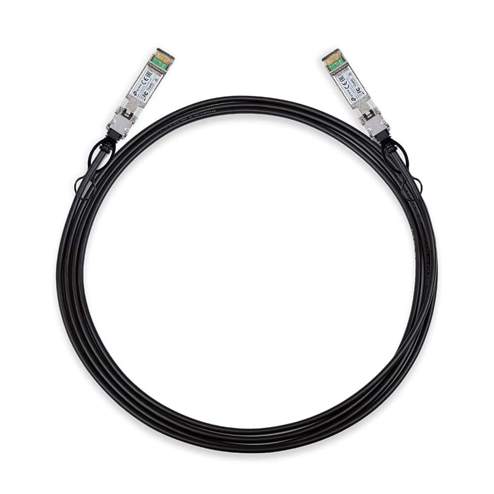 TP-Link TL-SM5220-3M Glasvezel kabel SFP+ DAC Zwart (SM5220-3M) thumbnail