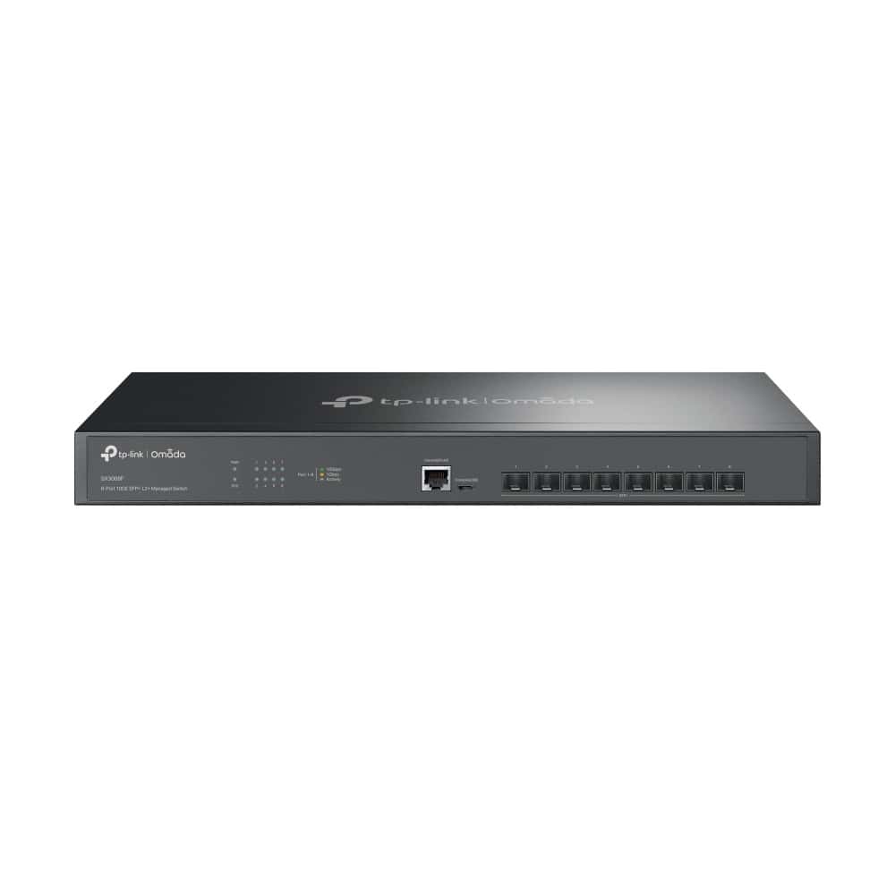 TP-Link Omada SX3008F netwerk-switch Managed L2/L3 Zwart (SX3008F) thumbnail