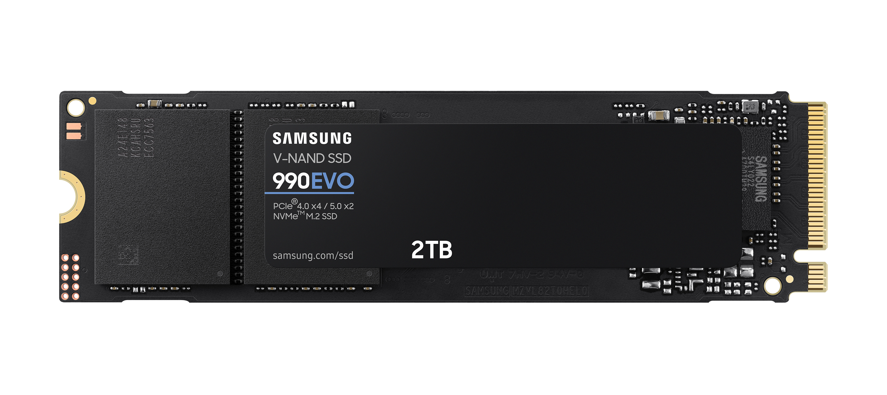 Samsung 990 EVO 2 TB M.2 PCI Express 4.0 NVMe V-NAND TLC (MZ-V9E2T0BW) thumbnail