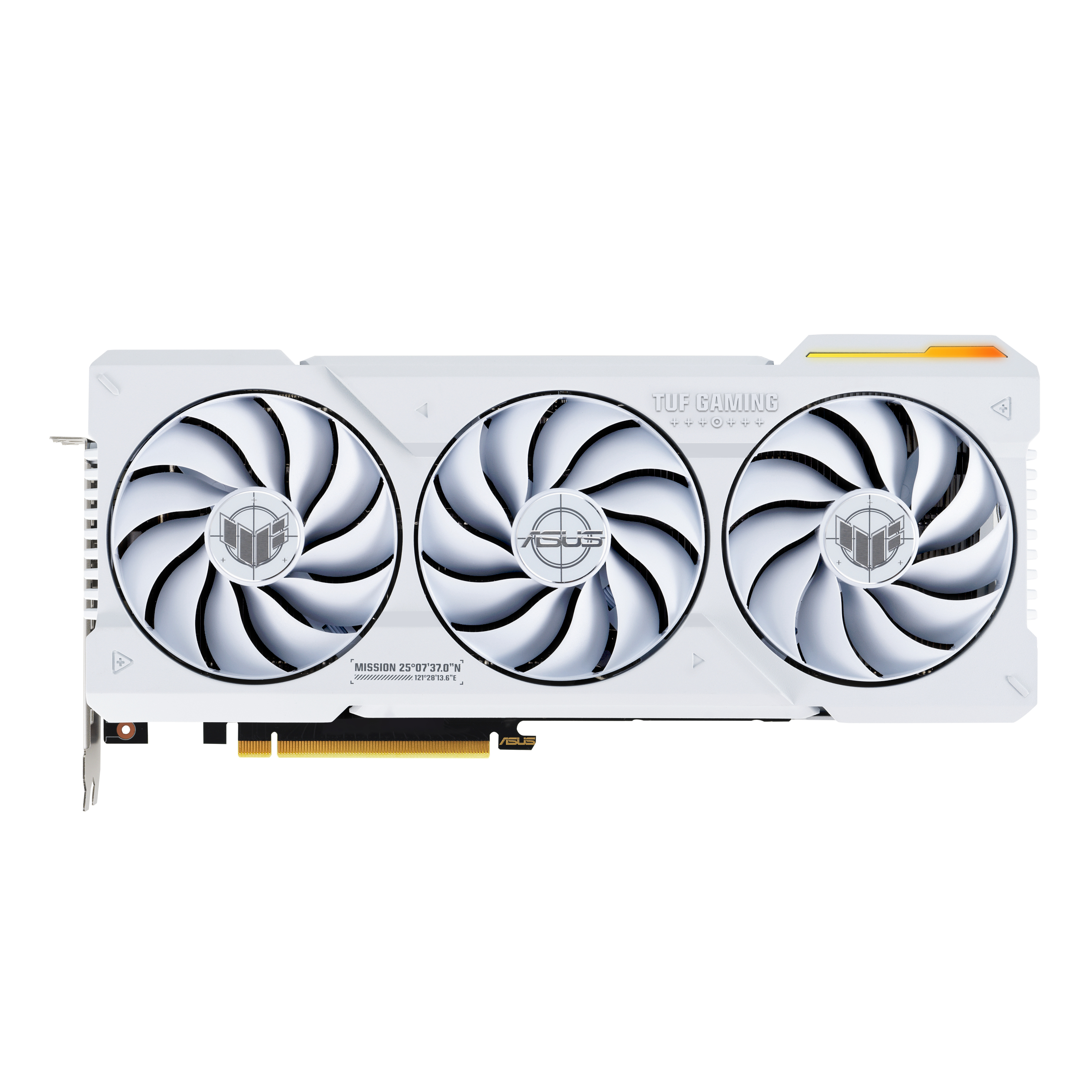 ASUS TUF Gaming TUF-RTX4070TIS-O16G-WHITE-GAMING NVIDIA GeForce RTX 4070 Ti SUPER 16 GB GDDR6X (90YV0KF2-M0NA00) thumbnail
