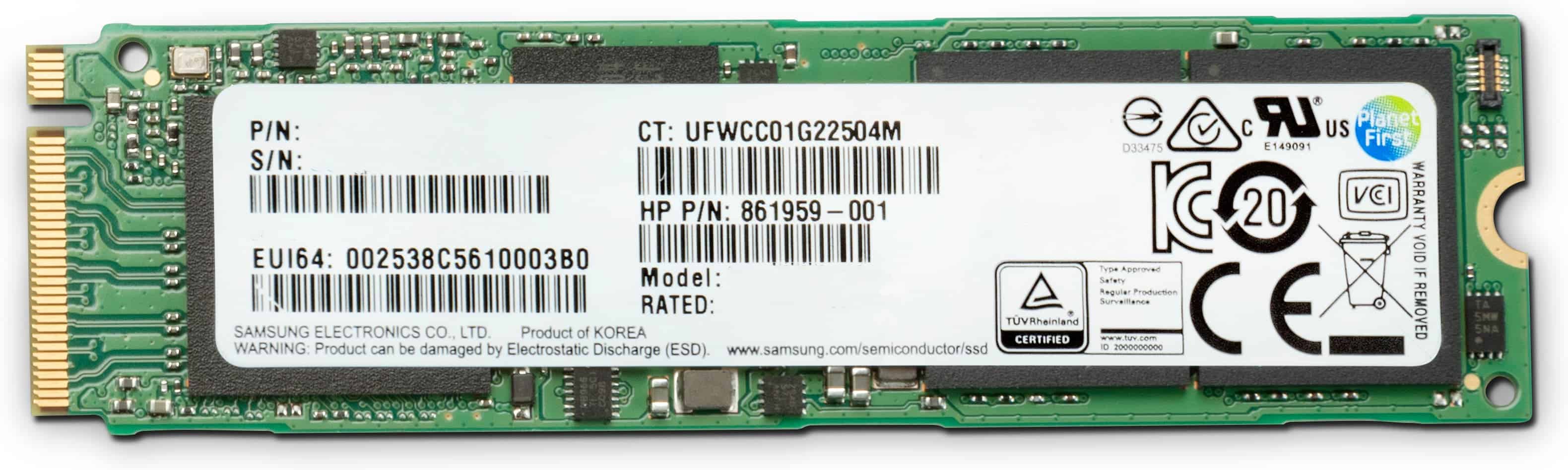 HP ZTurbo Drive 1TB SED TLC SSD Module (6YT79AA) thumbnail