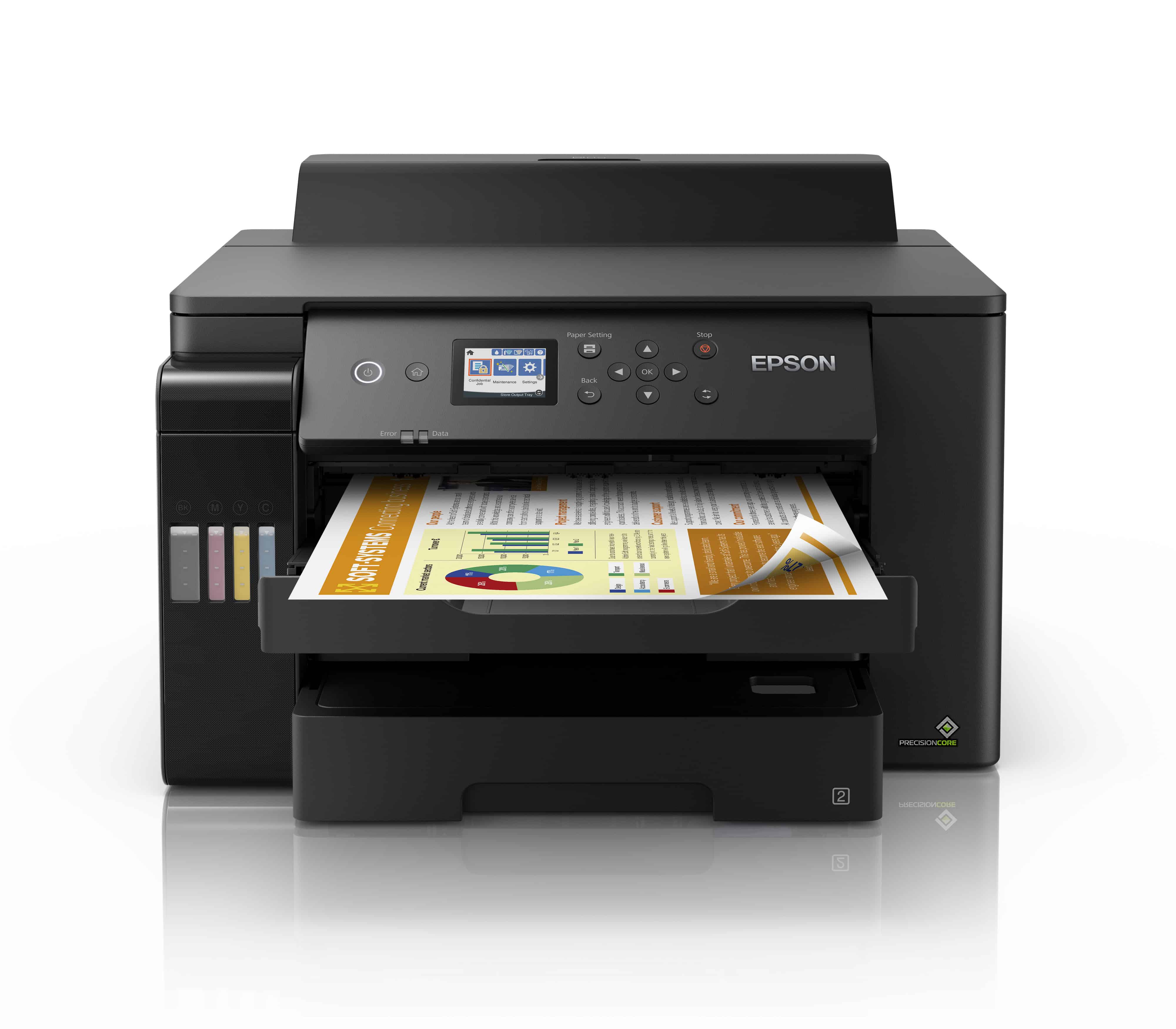 Epson EcoTank L1116 inkjetprinter Kleur 4800 x 1200 DPI A3 Wifi (C11CJ04402) thumbnail