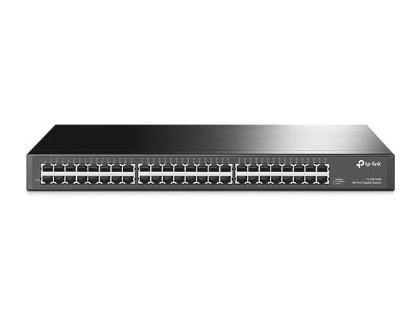 TP-Link TL-SG1048 Unmanaged Gigabit Ethernet (10/100/1000) 1U Zwart (SG1048) thumbnail