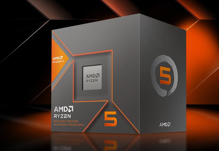 AMD Ryz5 8600G 5.05GHz AM5 6C/12 65W BOX (100-100001237BOX) thumbnail