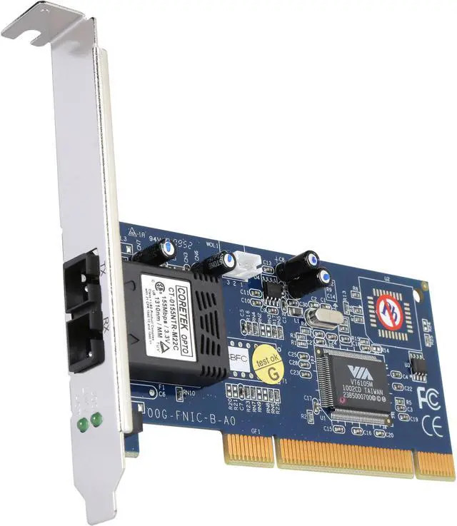 TRENDnet TE100-PCIFC - Netzwerkadapter - PCI - 10/100 Ethernet - 1310 nm (TE100-PCIFC) thumbnail
