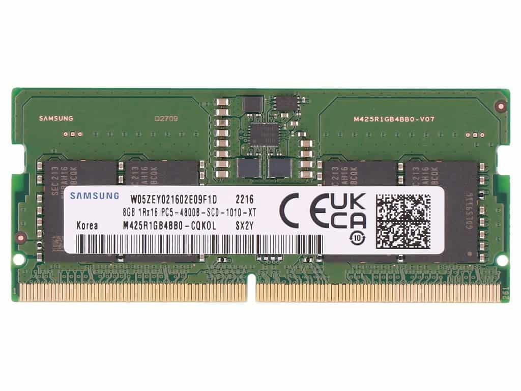 Samsung RAM DDR4 4GB / PC3200 /UB/  Samsung (M378A5244GB0-CWE) thumbnail