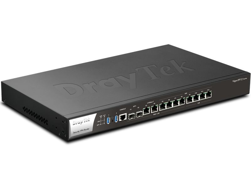 DrayTek Vigor 3912      Hochleistungs-Multi-WAN-Router 10GbE retail (V3912-DE-AT-CH) thumbnail