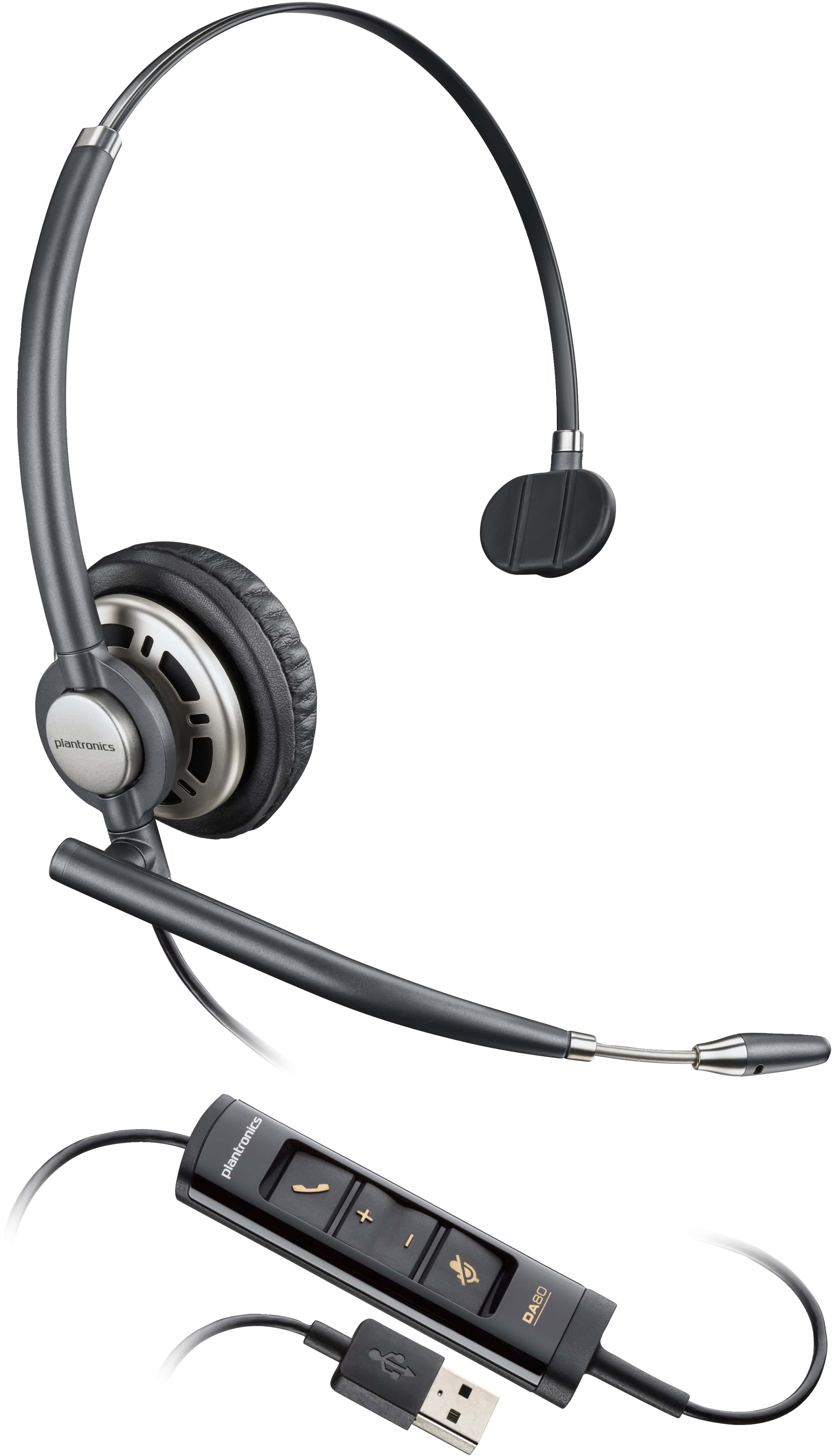 POLY EncorePro 715 USB-A Monoaural Headset TAA (783N5AA) thumbnail