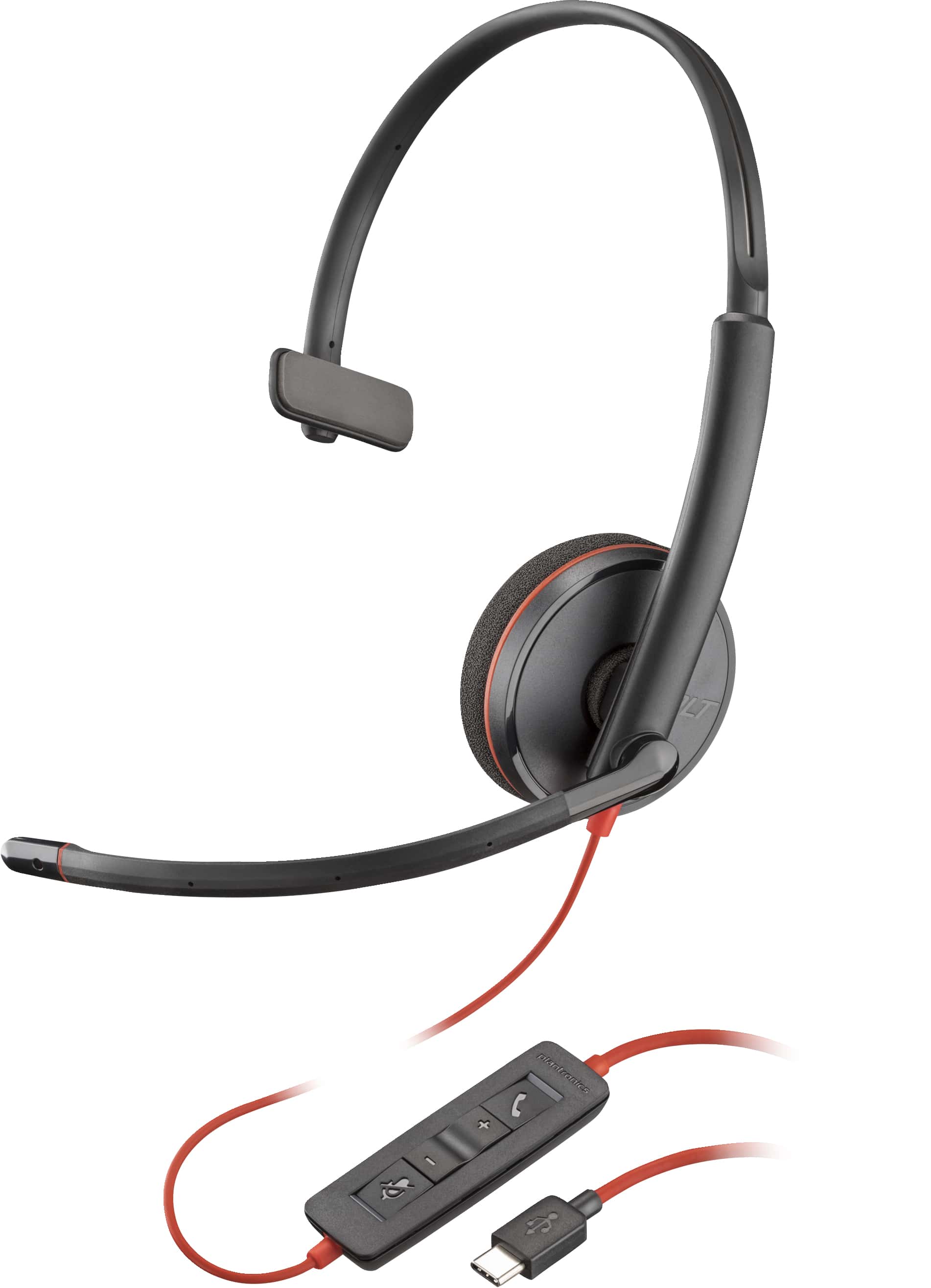 POLY Blackwire 3210 mono USB-C-headset (bulk) (80S09A6) thumbnail
